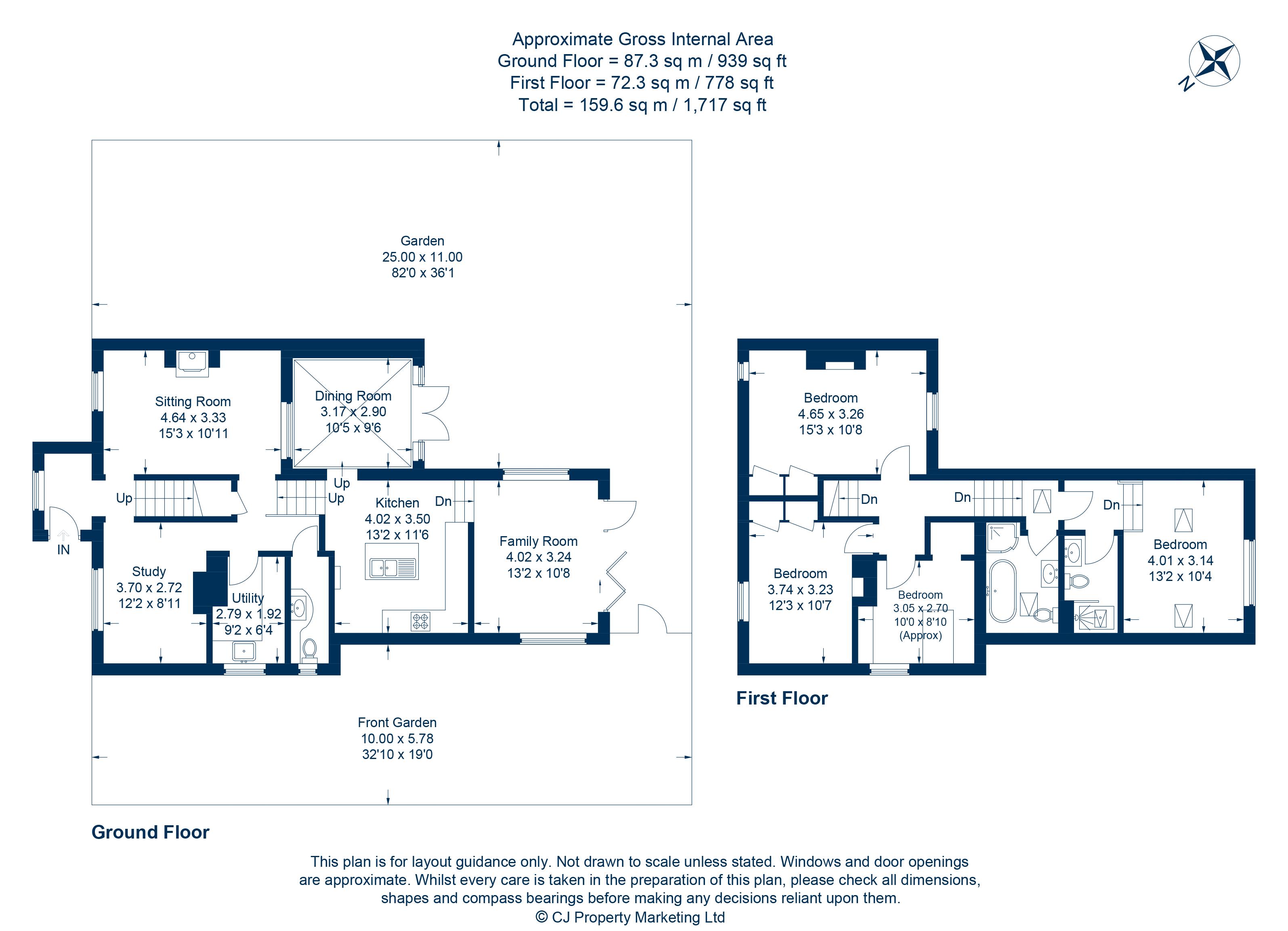 4 Bedrooms Semi-detached house for sale in The Greenway, North Fawley, Wantage OX12