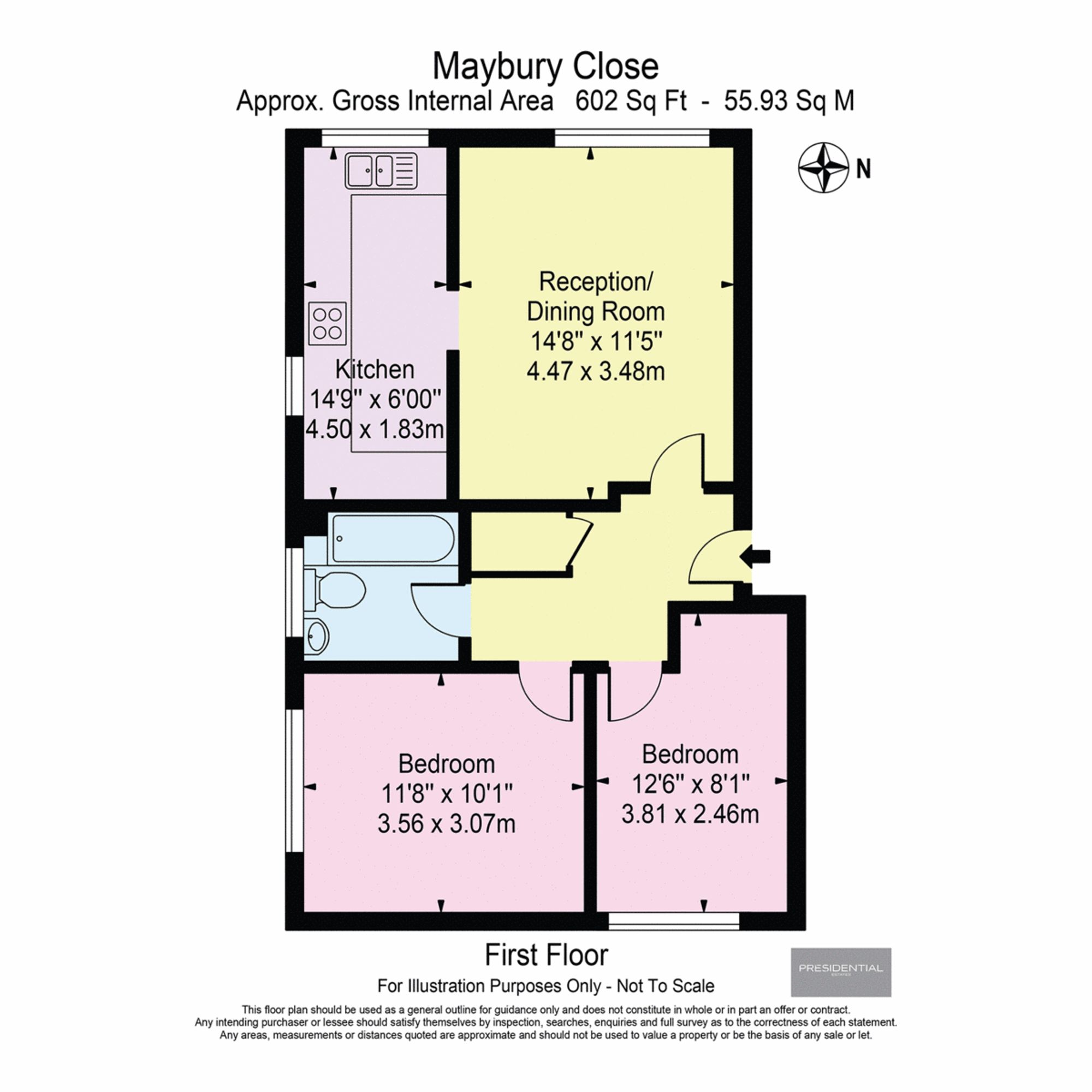13 Maybury Close, Loughton floorplan