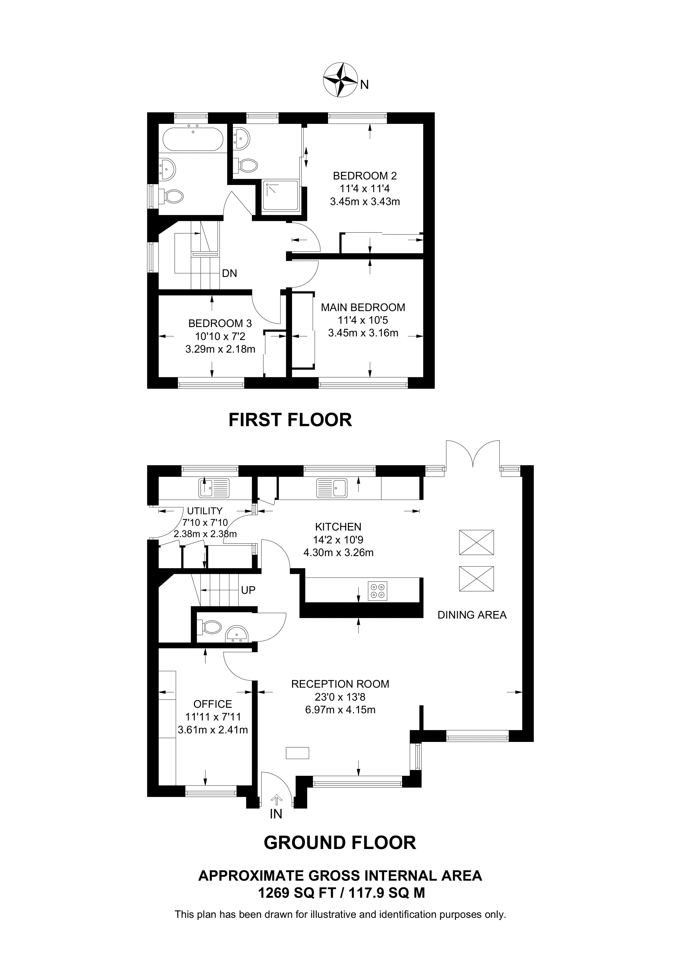 Acacia Close,, Harrow Weald floorplan