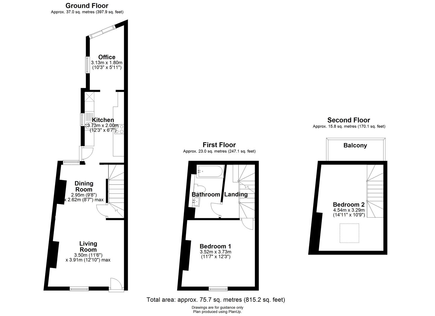 10, Church Street, Cambridge floorplan
