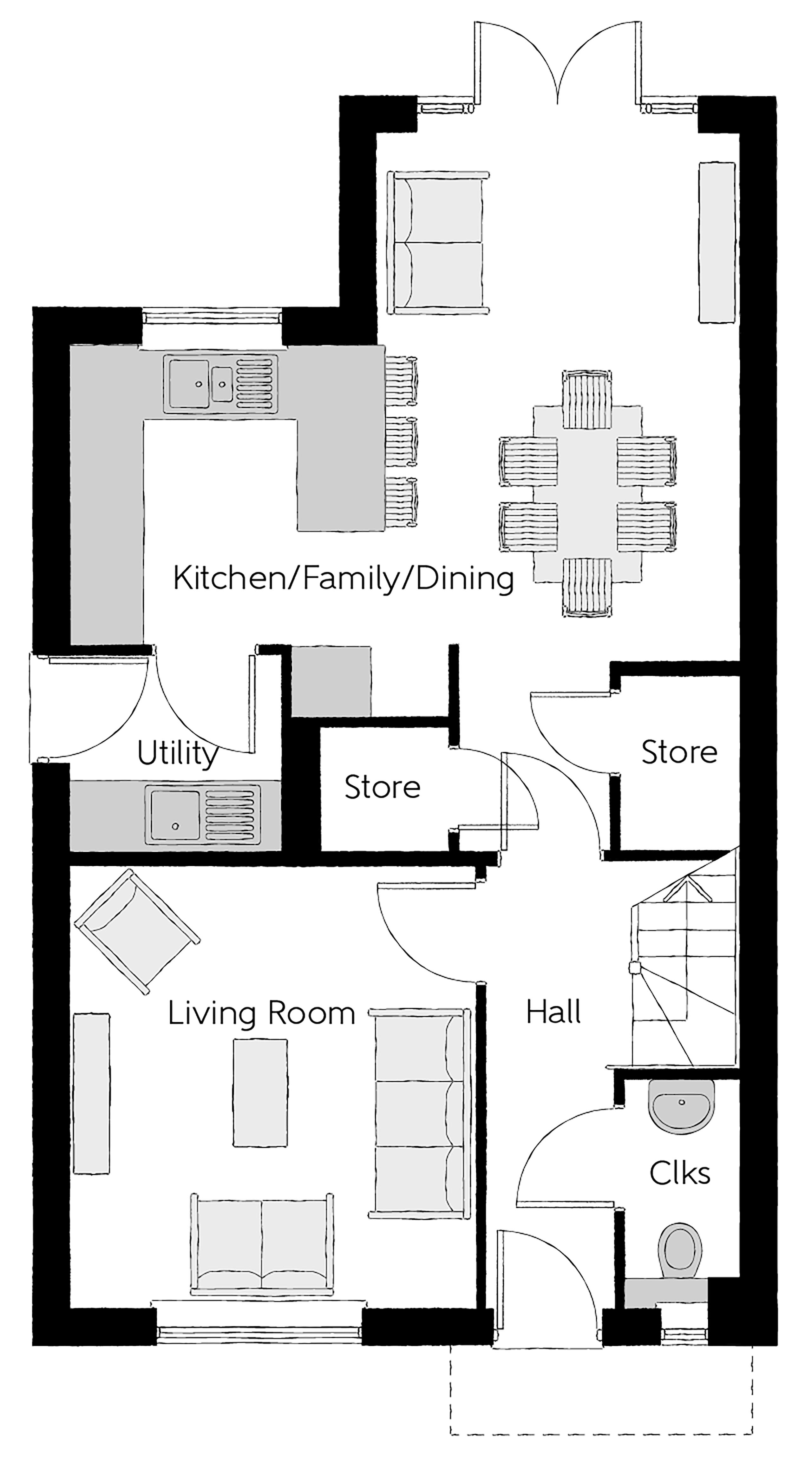 118, West Off A48, Lydney floorplan