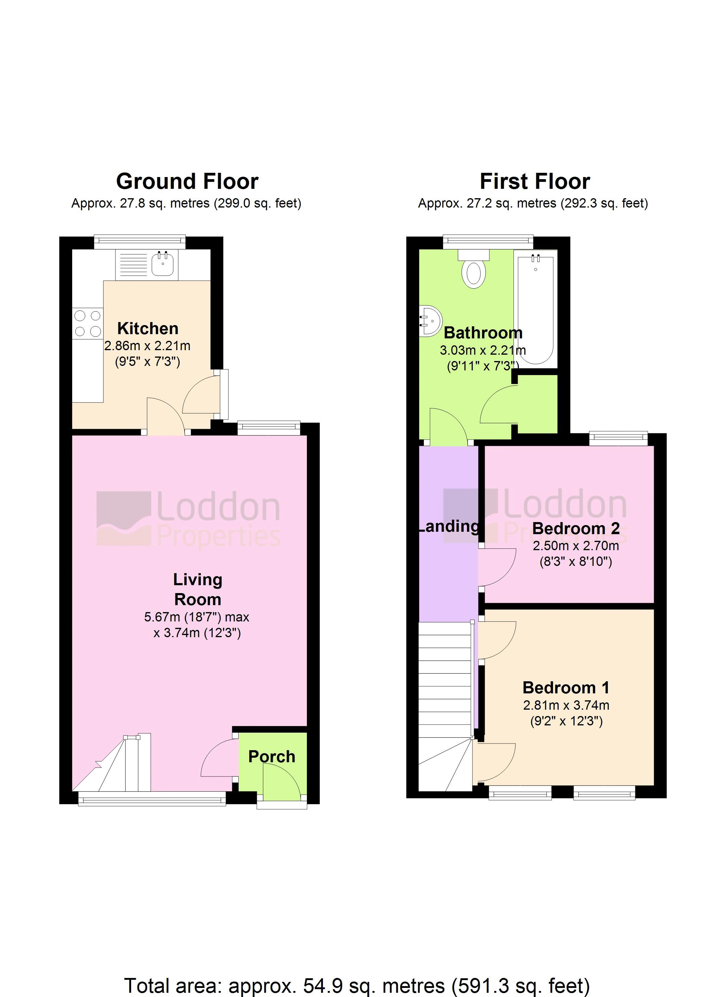 2 Bedrooms Terraced house to rent in Deep Lane, Basingstoke RG21