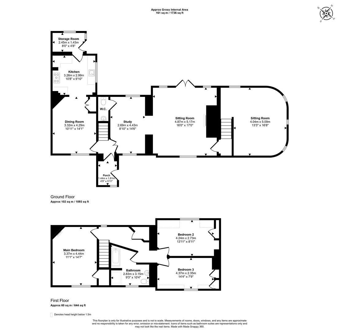 Christmas Cottage, 101, Rivers Corner, Sturminster Newton floorplan