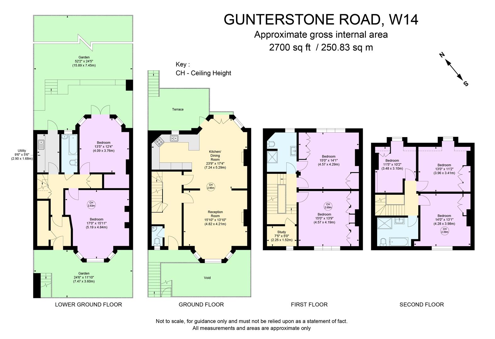 81, Gunterstone Road, London floorplan