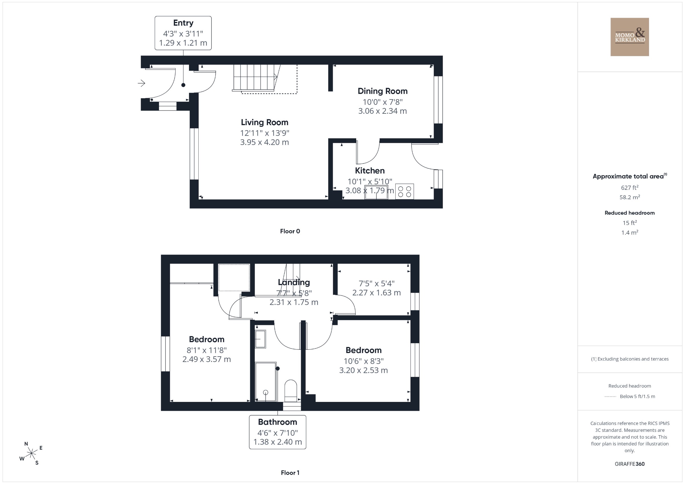 1 Woodhead Crescent, Uddingston floorplan