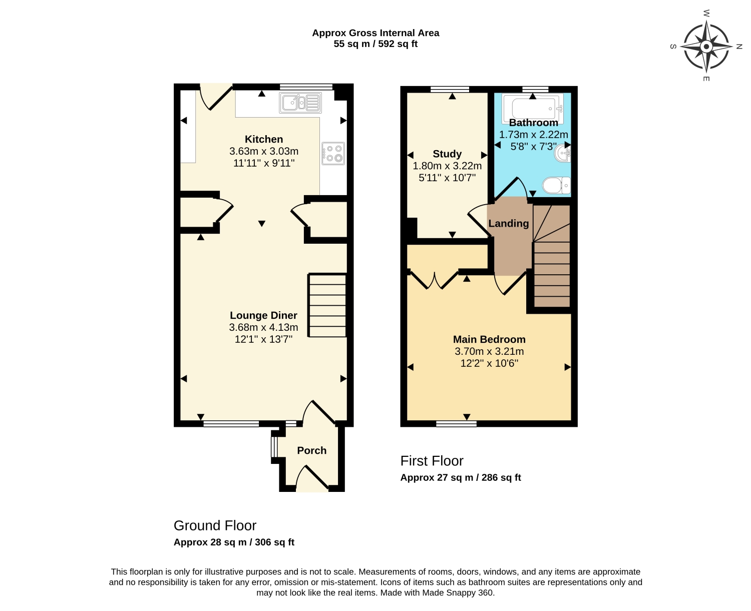 Bakers Piece, Witney floorplan