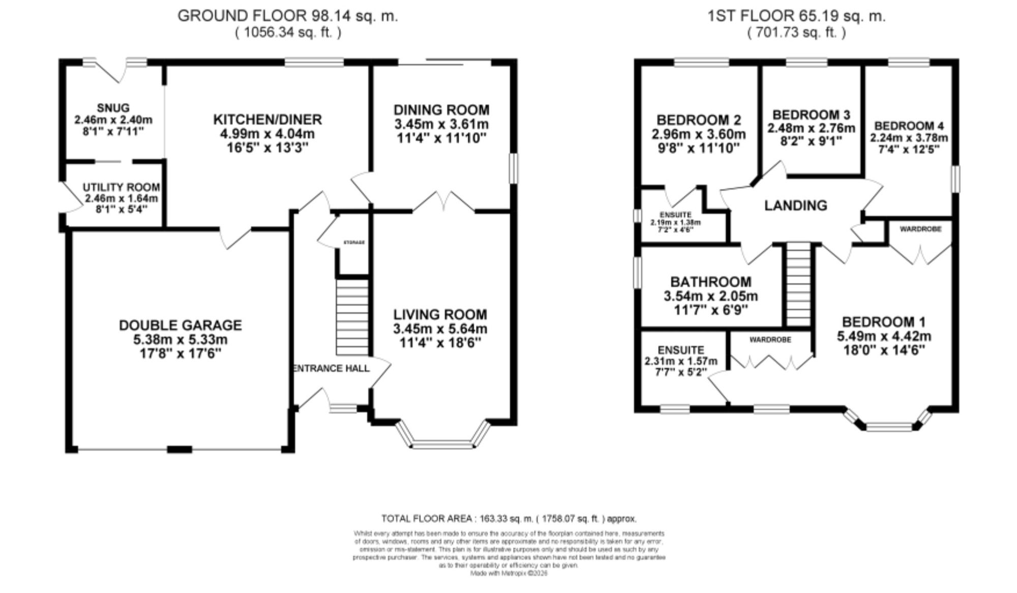 2 Bluebell Close, Stoke-On-Trent floorplan