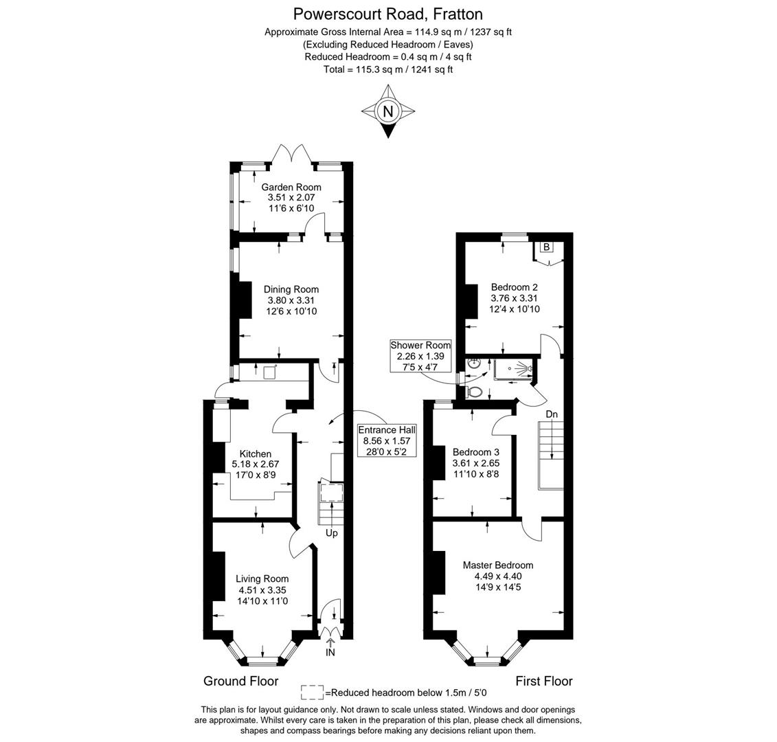 306, Powerscourt Road, Portsmouth floorplan