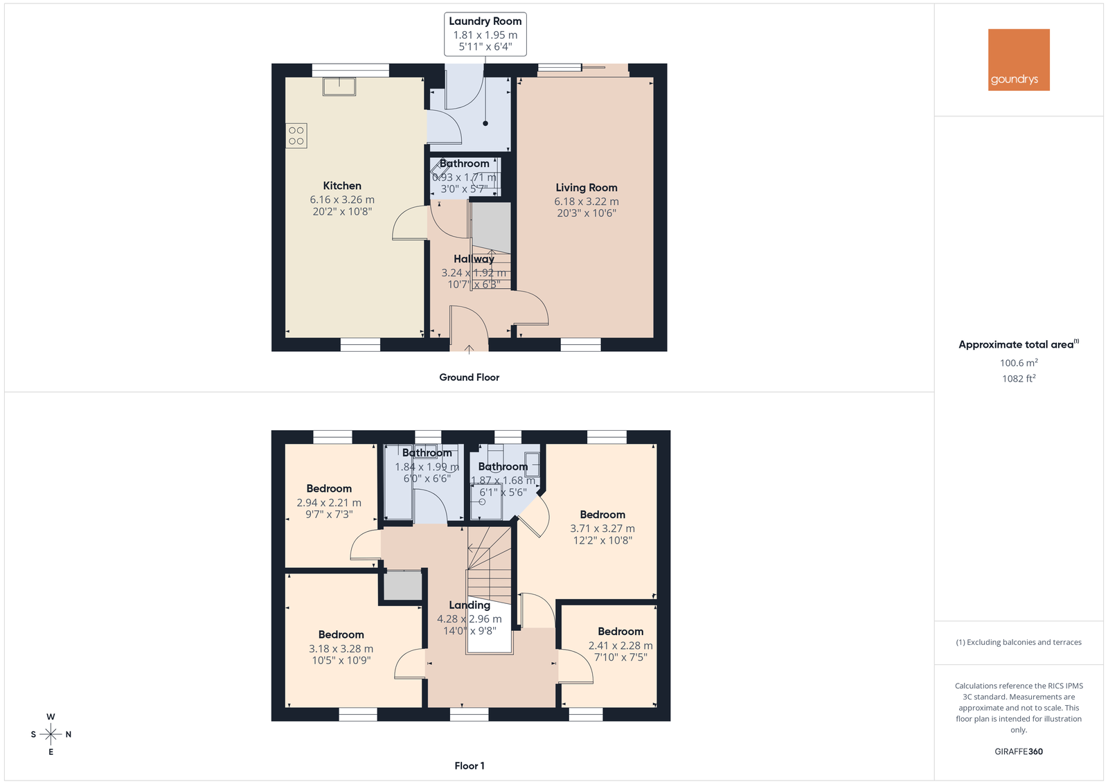 Springtide, Beach Road, Truro floorplan