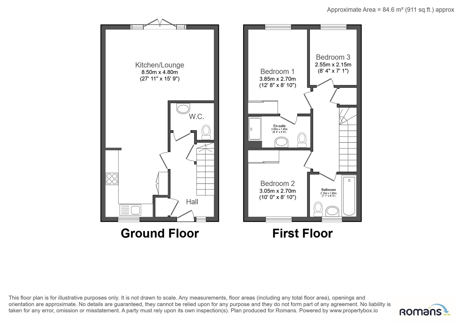 11, Lawrence Place, Reading floorplan