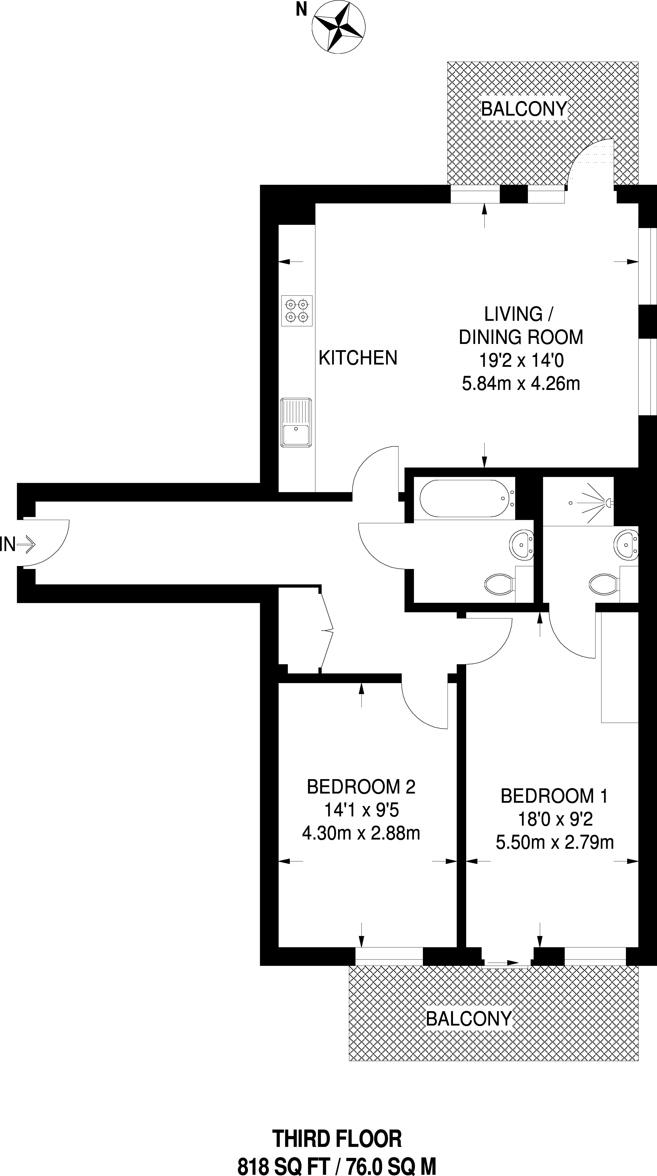 2 Bedrooms Flat for sale in Frampton Park Road, South Hackney E9