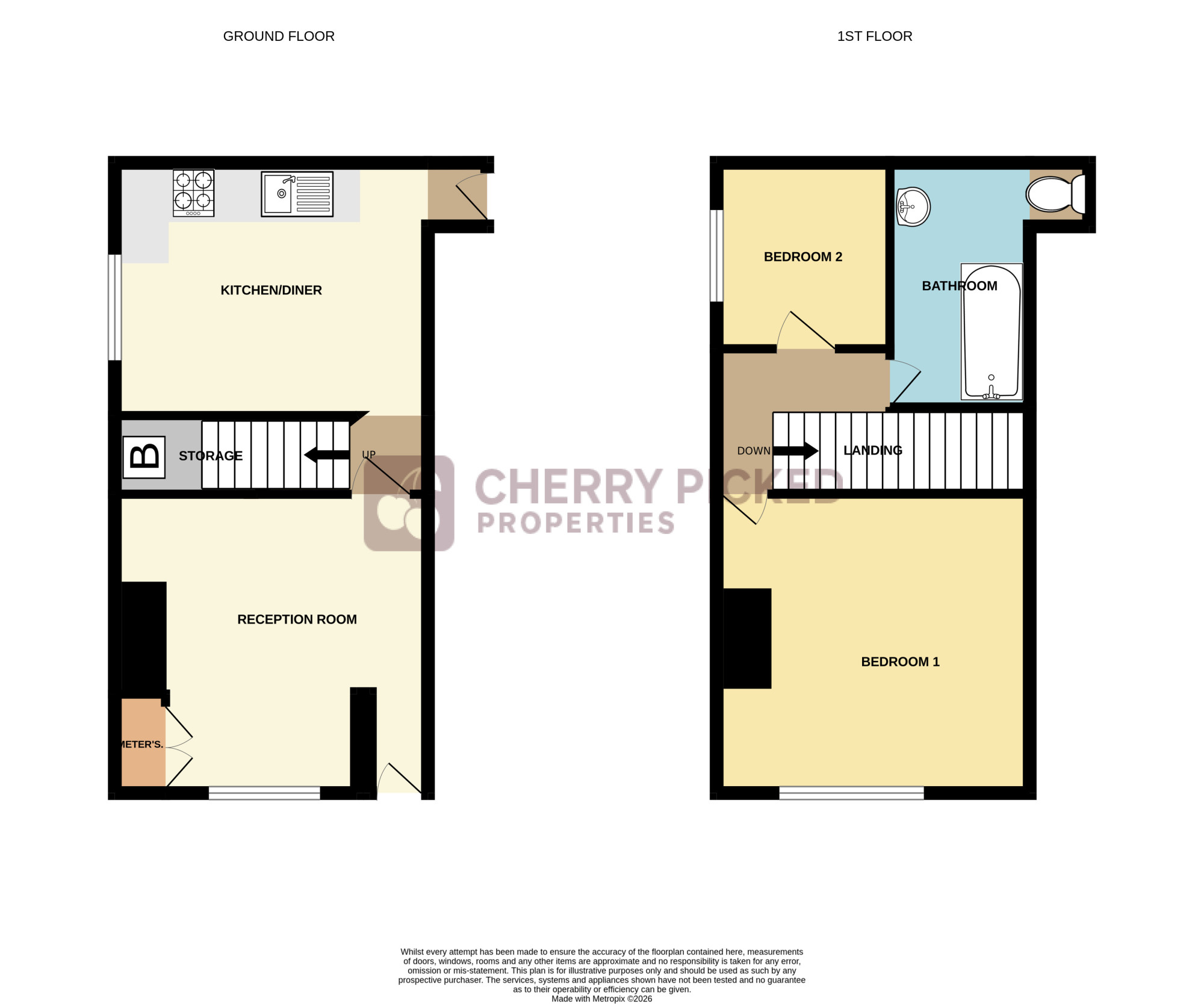 12, Lever Street, Stockport floorplan