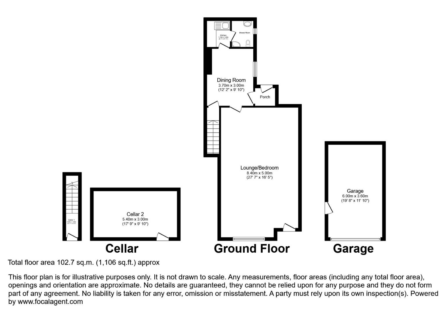 55a, Stonefall Avenue, Harrogate floorplan
