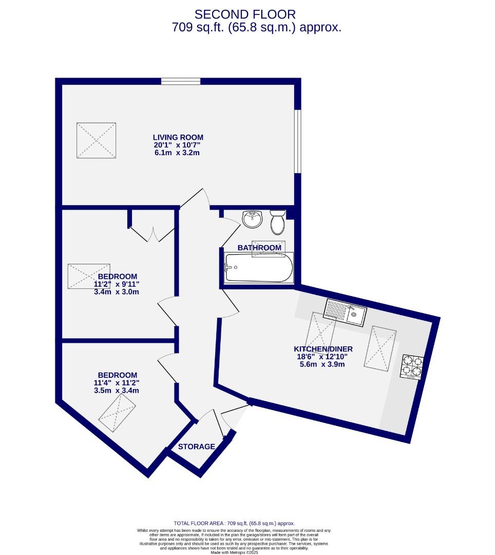 145, Layerthorpe, York floorplan