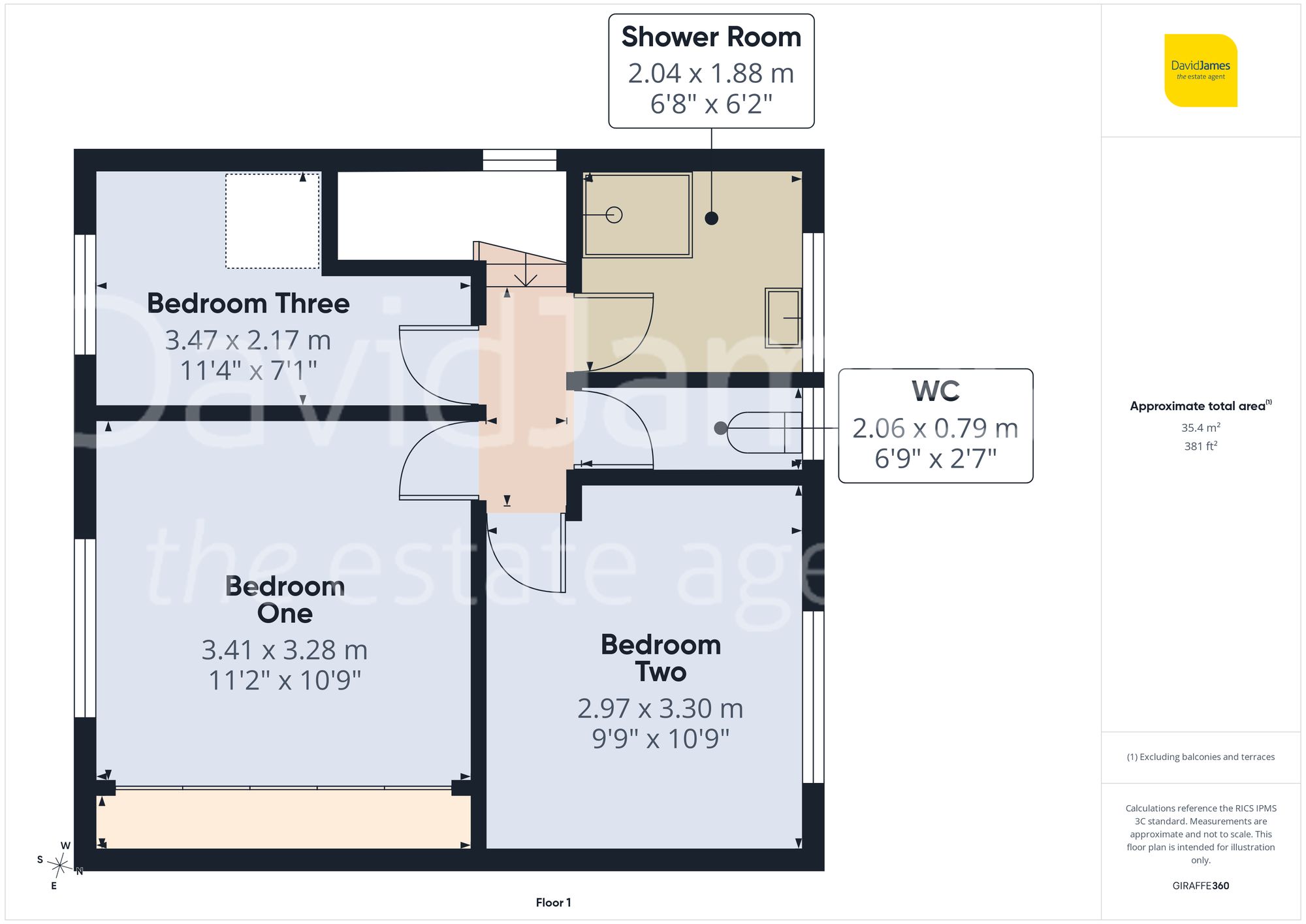 10 Broom Close, Nottingham floorplan