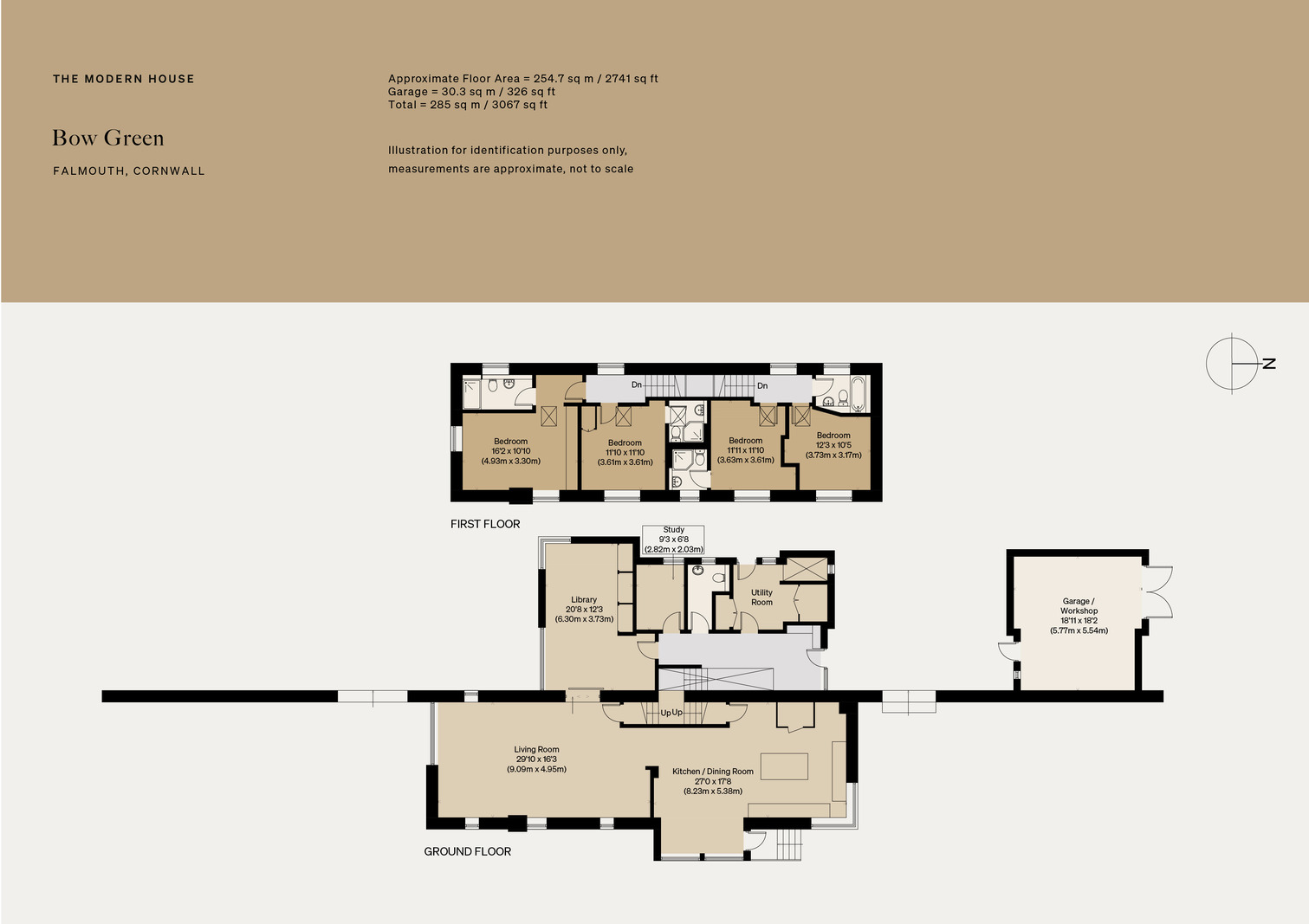 Bow Green, Trelawney Close, Falmouth floorplan