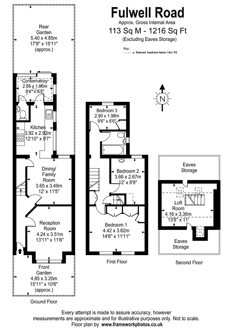 3 Bedrooms End terrace house for sale in Fulwell Road, Teddington TW11