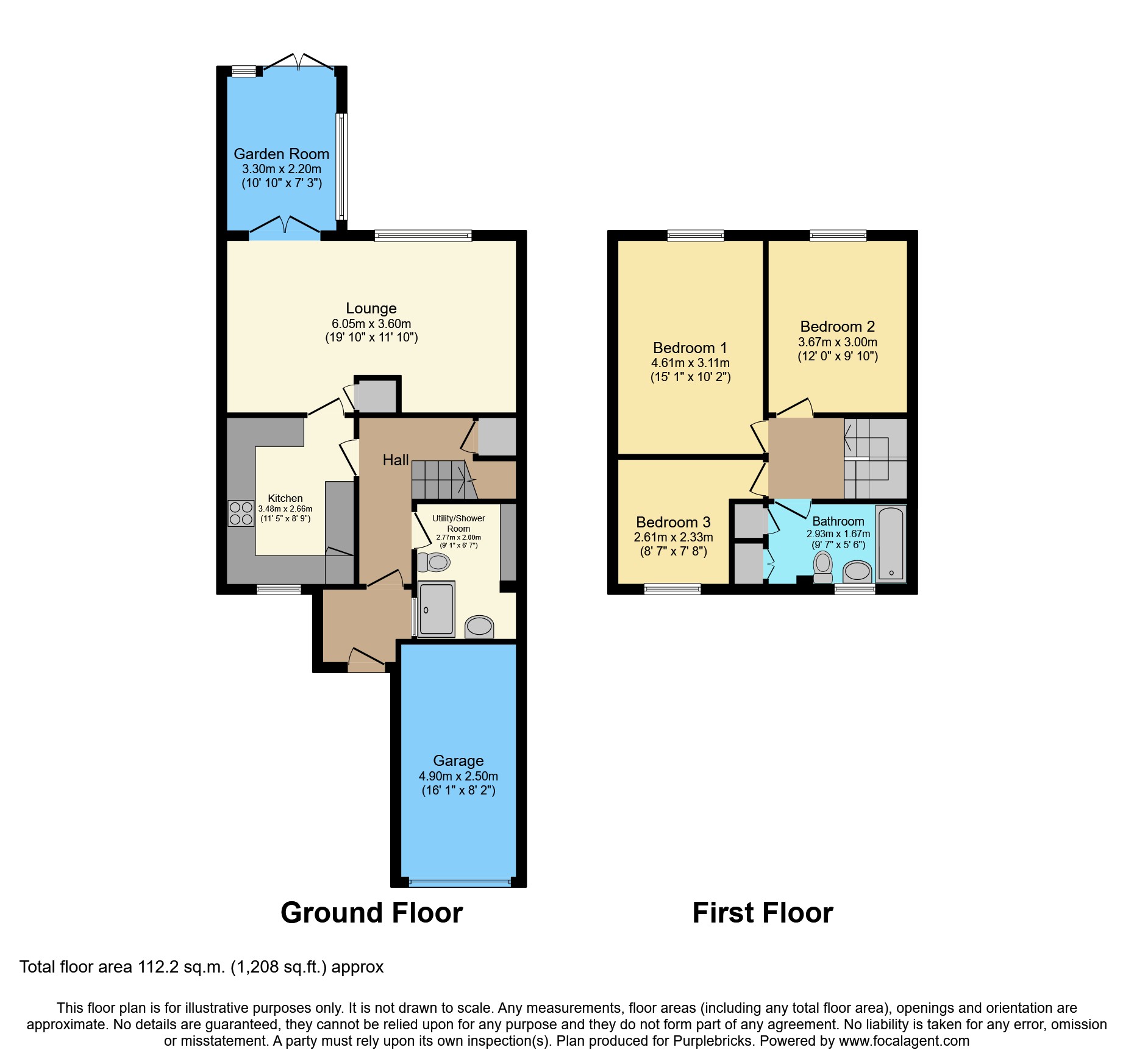 Falkland Road, Basingstoke RG24, 3 bedroom end terrace house for sale