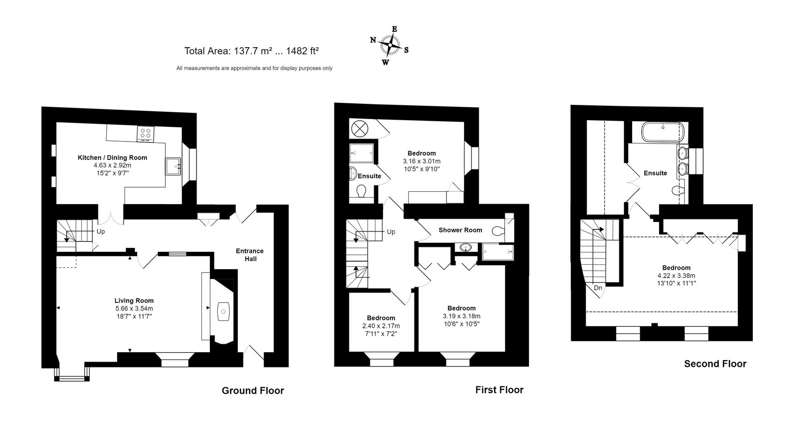 Porch House, 1 Waterside, Chippenham floorplan