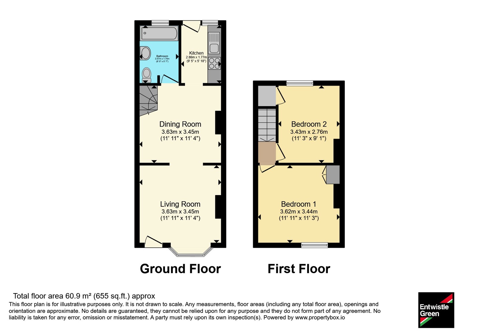 36, Morden Street, Merseyside floorplan