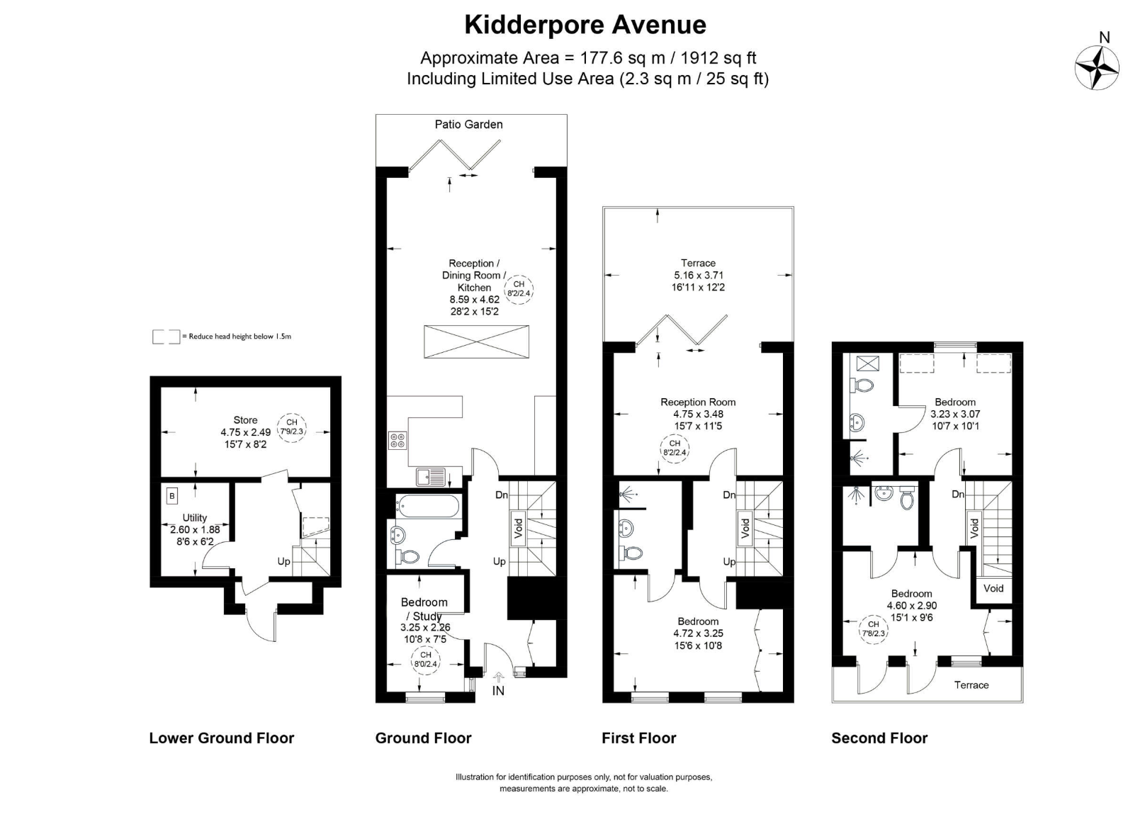 Teil Row, Kidderpore Avenue floorplan