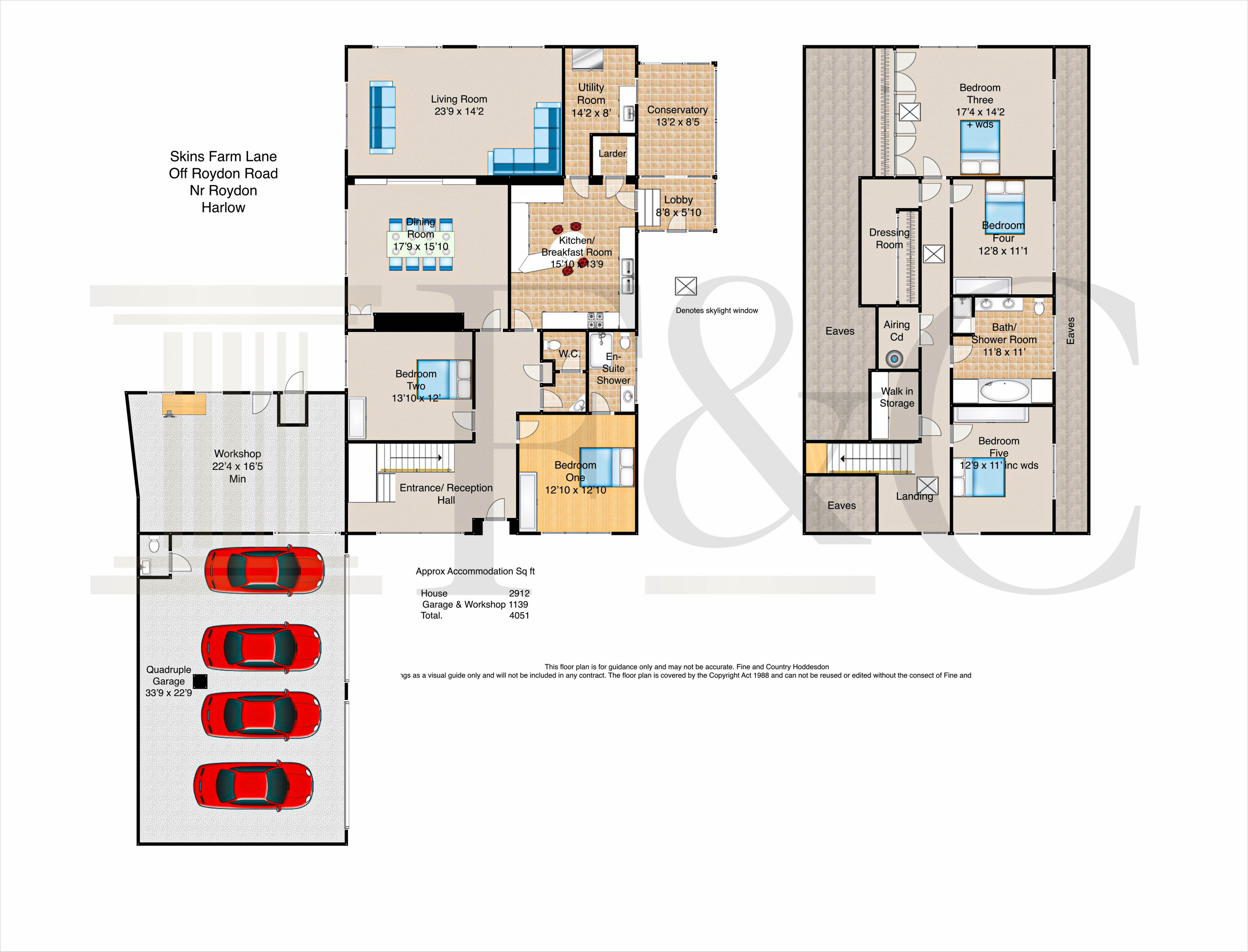 Valley View, Skins Farm Lane, Off Roydon Road, Harlow floorplan