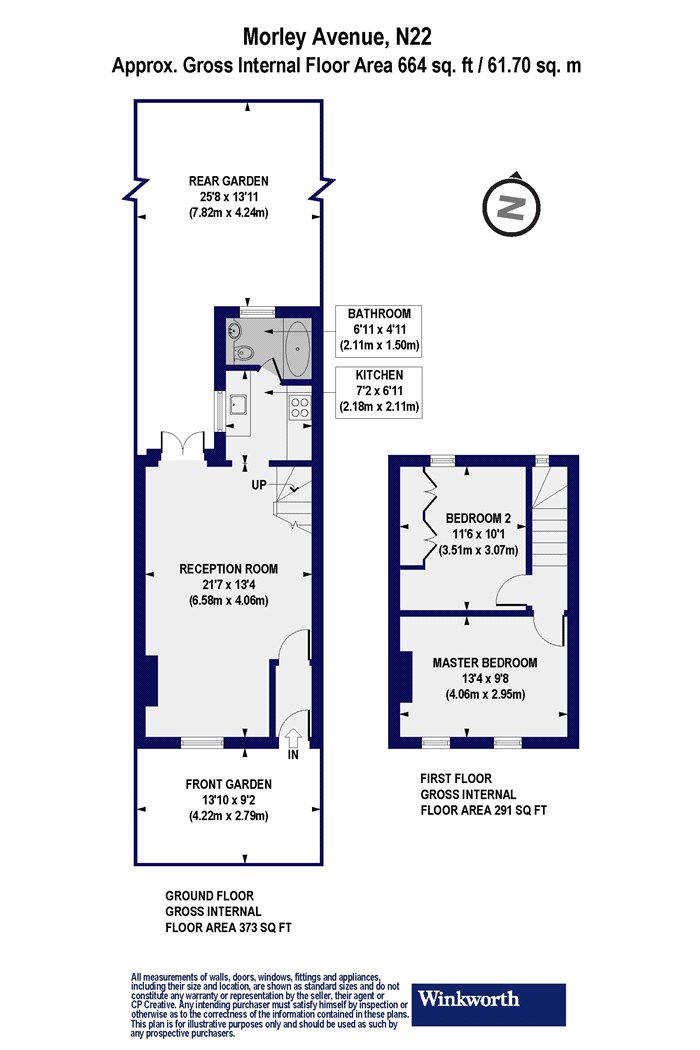 2 Bedrooms Terraced house for sale in Morley Avenue, Noel Park, London N22