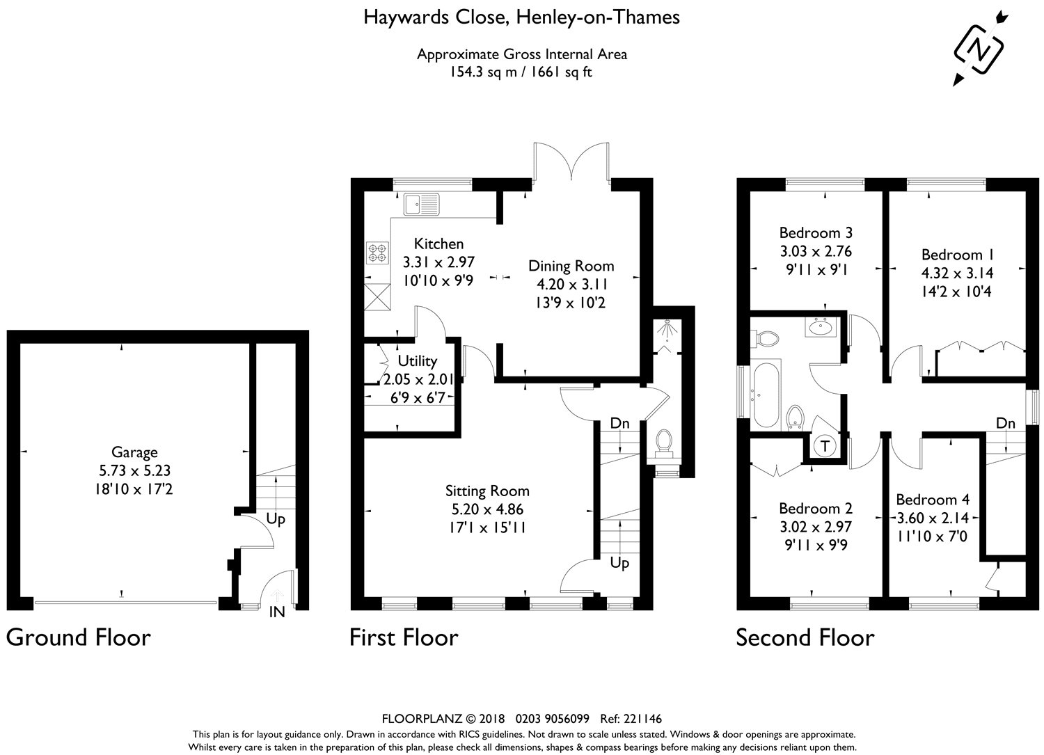 4 Bedrooms Detached house for sale in Haywards Close, Henley-On-Thames RG9