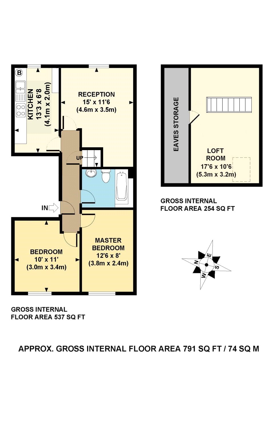 2 Bedrooms Flat to rent in Navarino Road, London E8