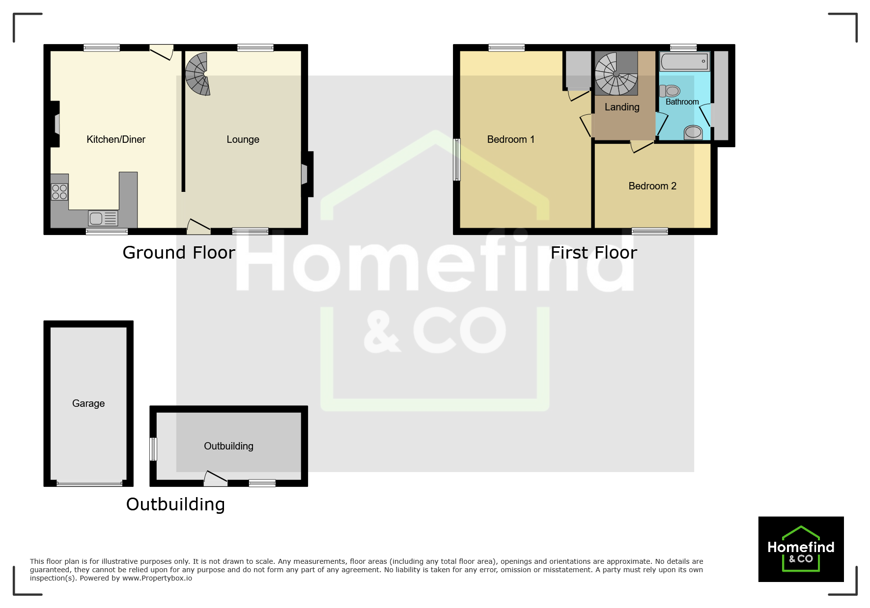 Pen Y Clawdd Cottage, Wrecsam floorplan