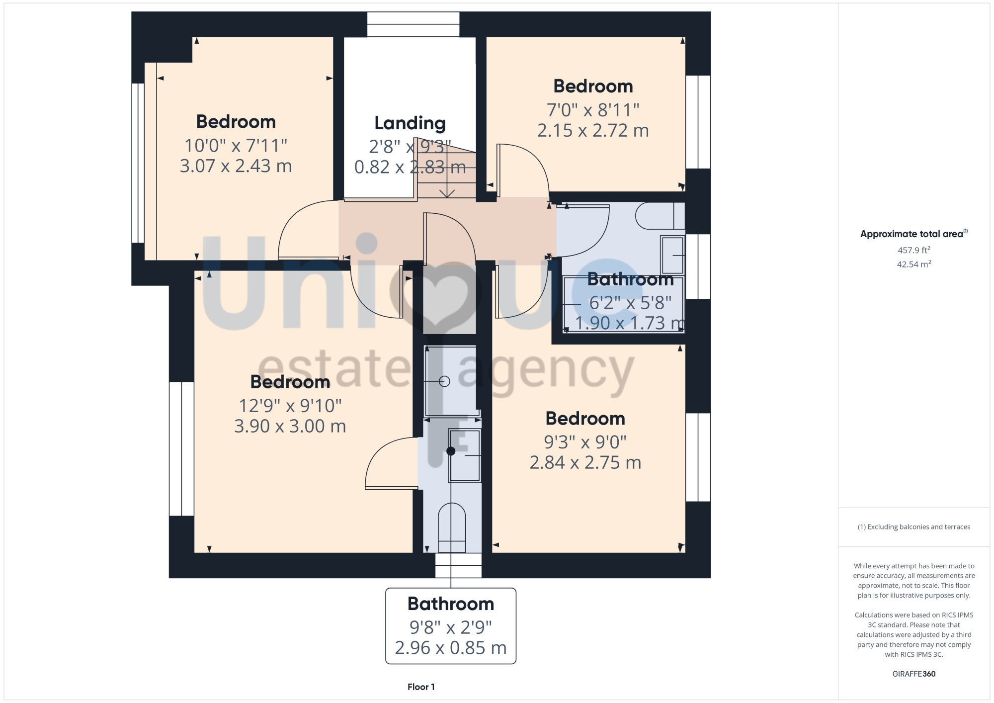 4, Hawthorn Close, Wesham floorplan