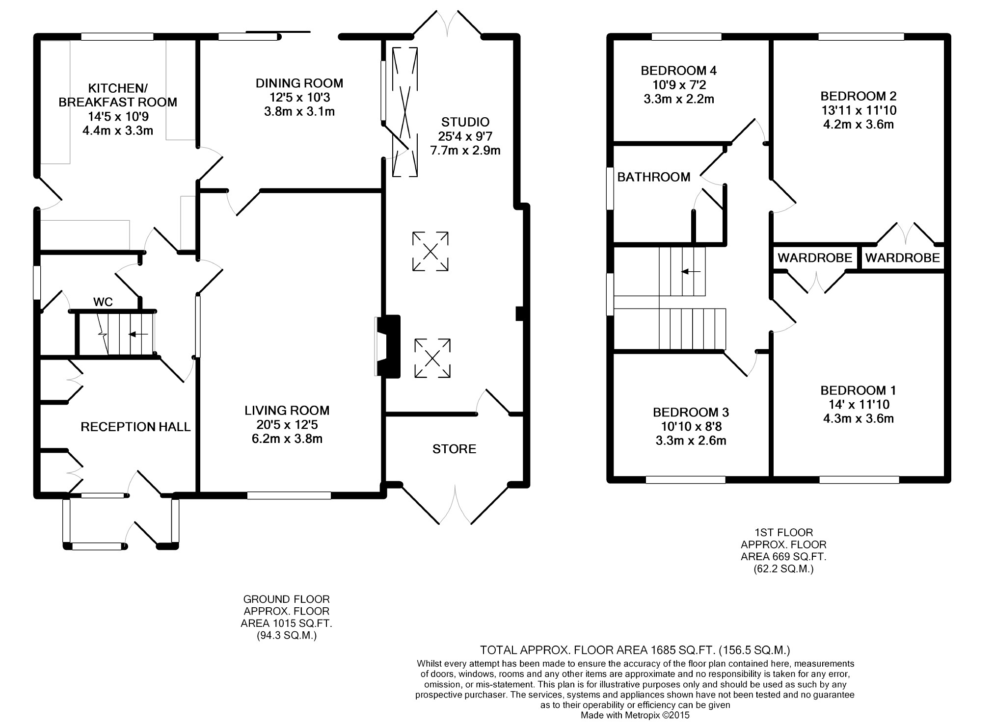 4 Bedrooms Link-detached house for sale in Ferrers Road, Lewes, East Sussex BN7