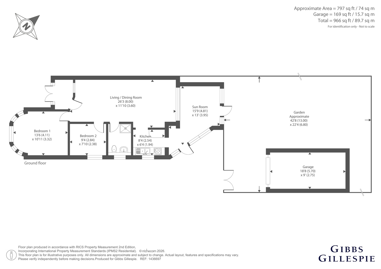 97, Pavilion Way, Ruislip floorplan