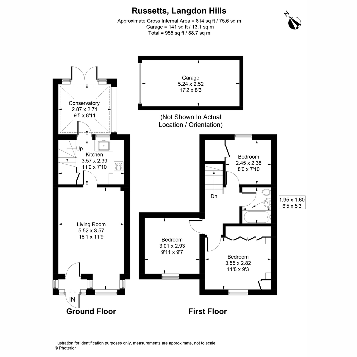 24, Russetts, Langdon Hills floorplan