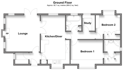 Millers Way, Maidstone floorplan