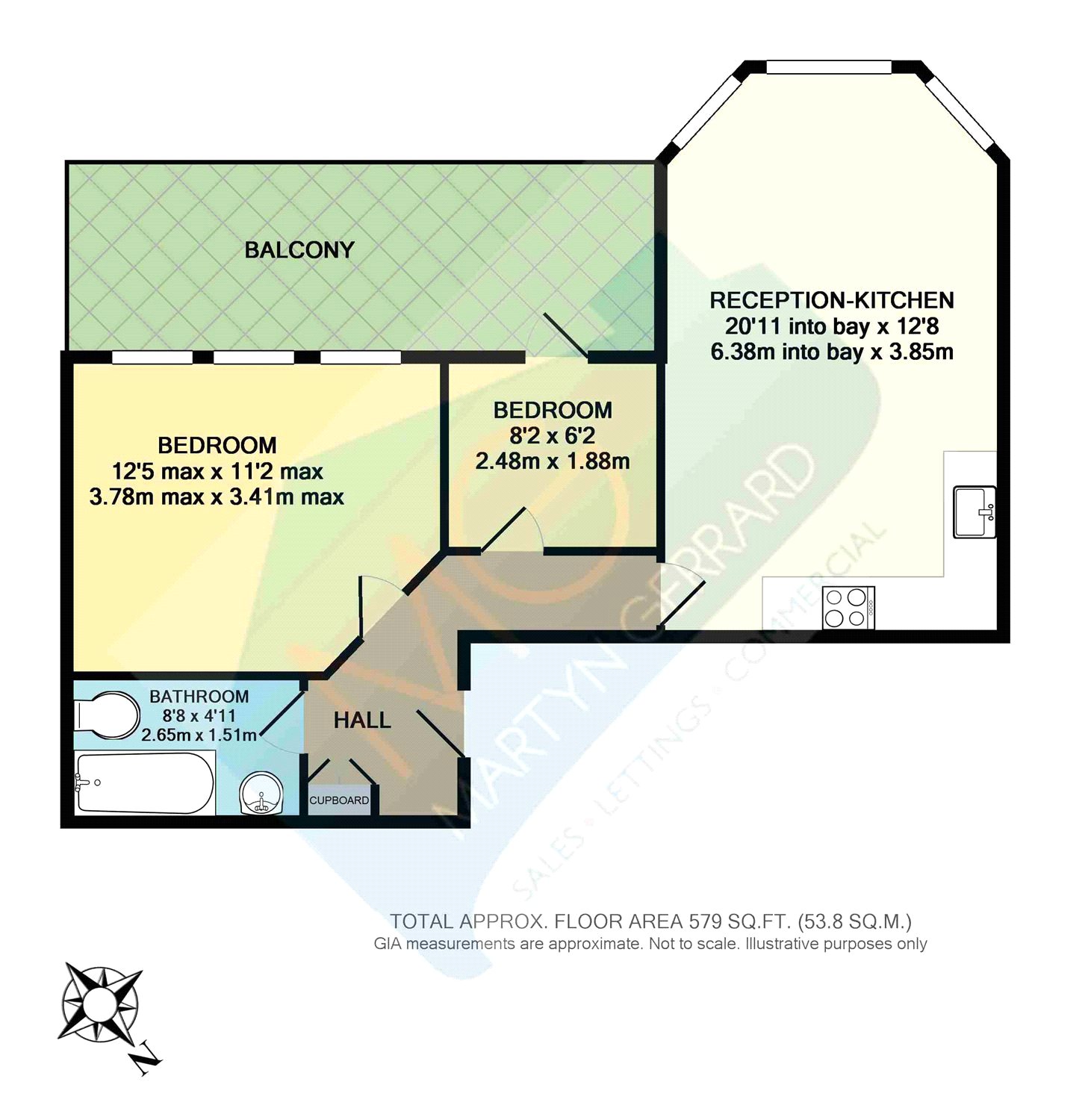 2 Bedrooms Flat to rent in Raglan House, Queens Avenue, London N10