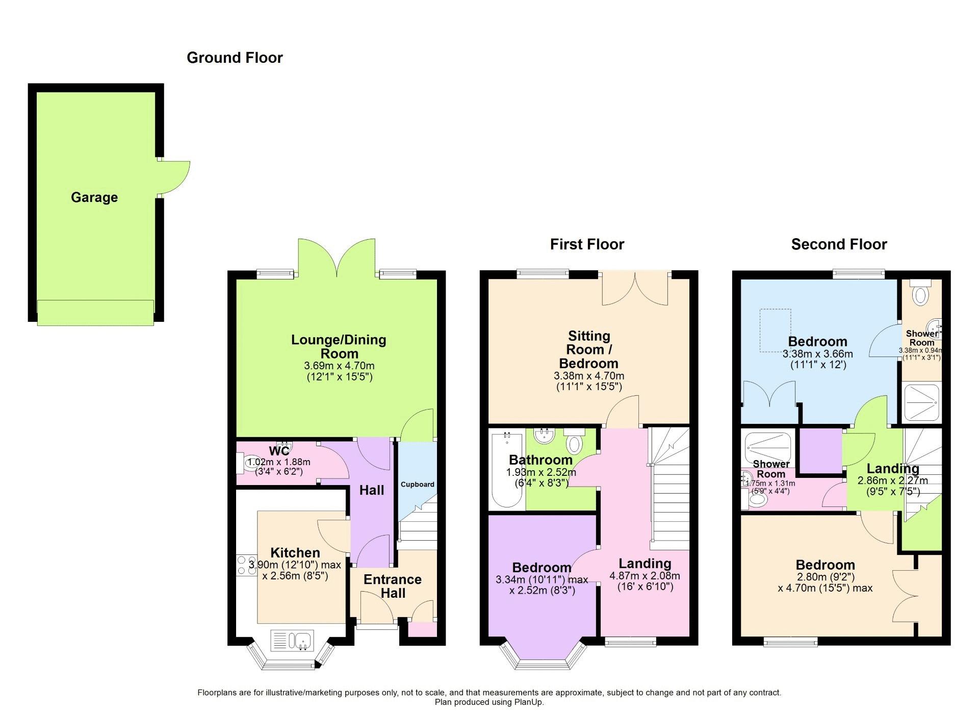 4, Ash Tree View, Newport floorplan
