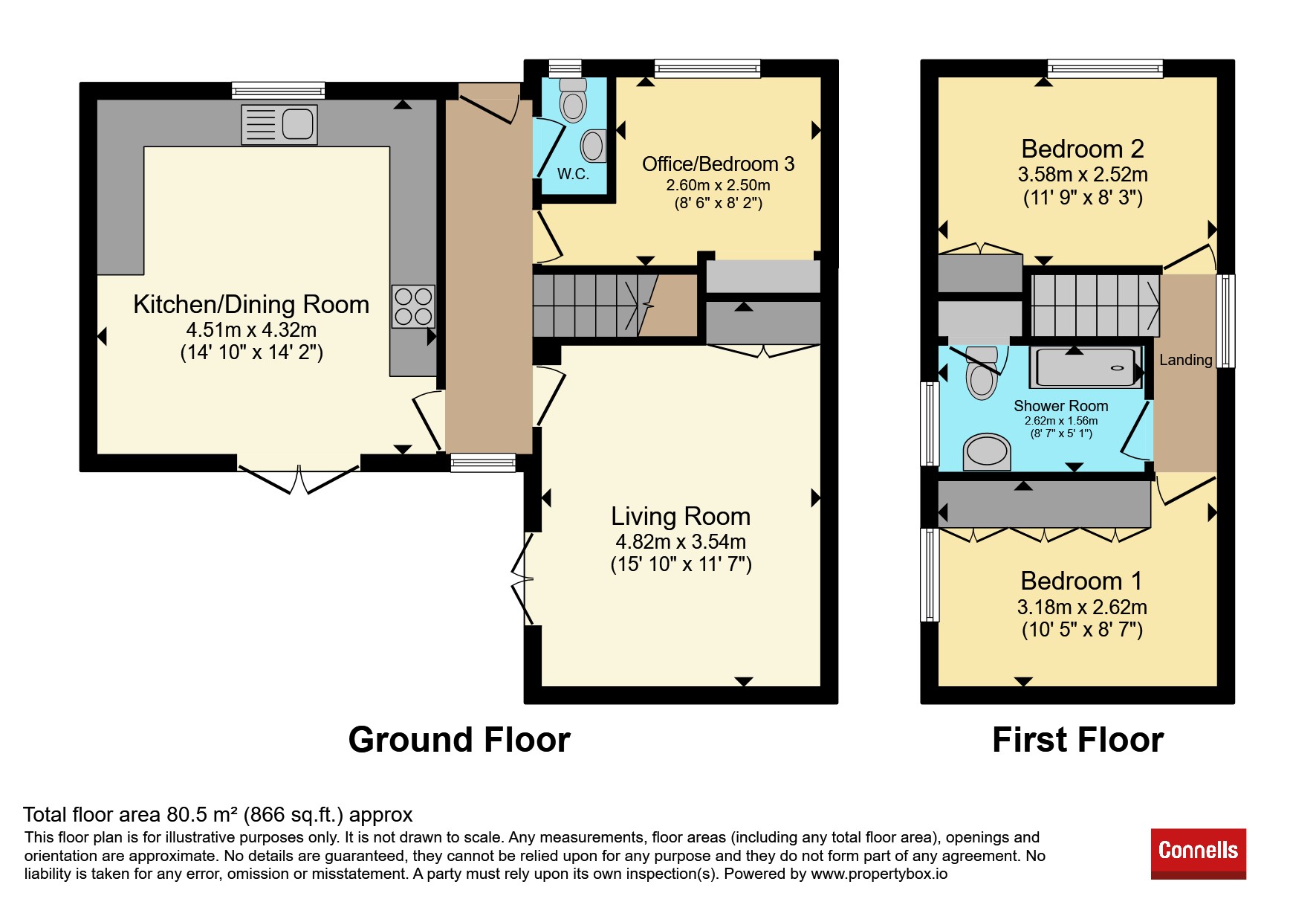33, Alderney Close, SOUTHAMPTON floorplan