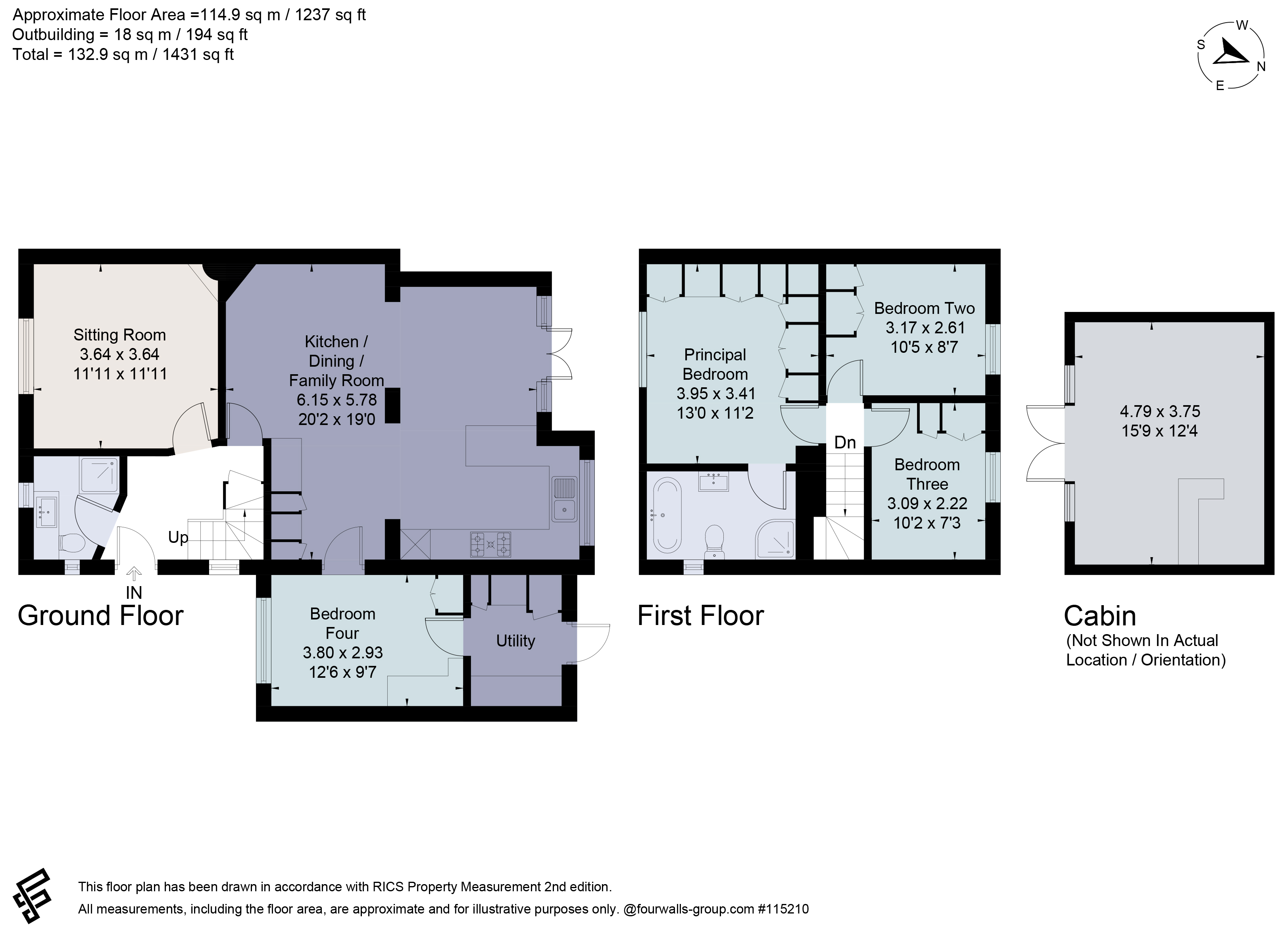 35, The Cloisters, Hertfordshire floorplan