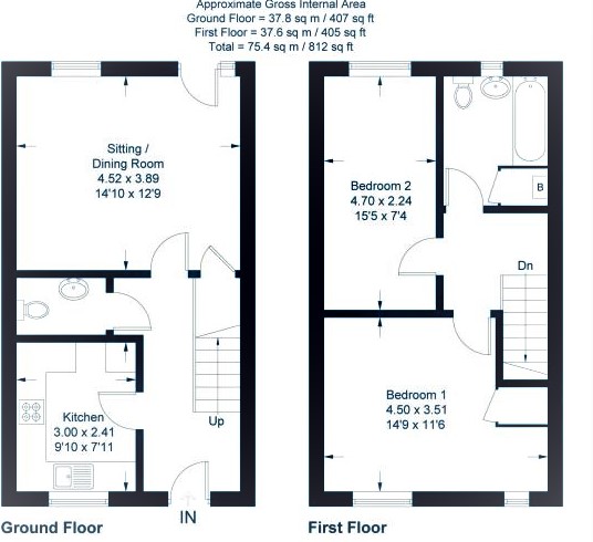 2 Bedrooms End terrace house for sale in Sycamore Way, Didcot OX11