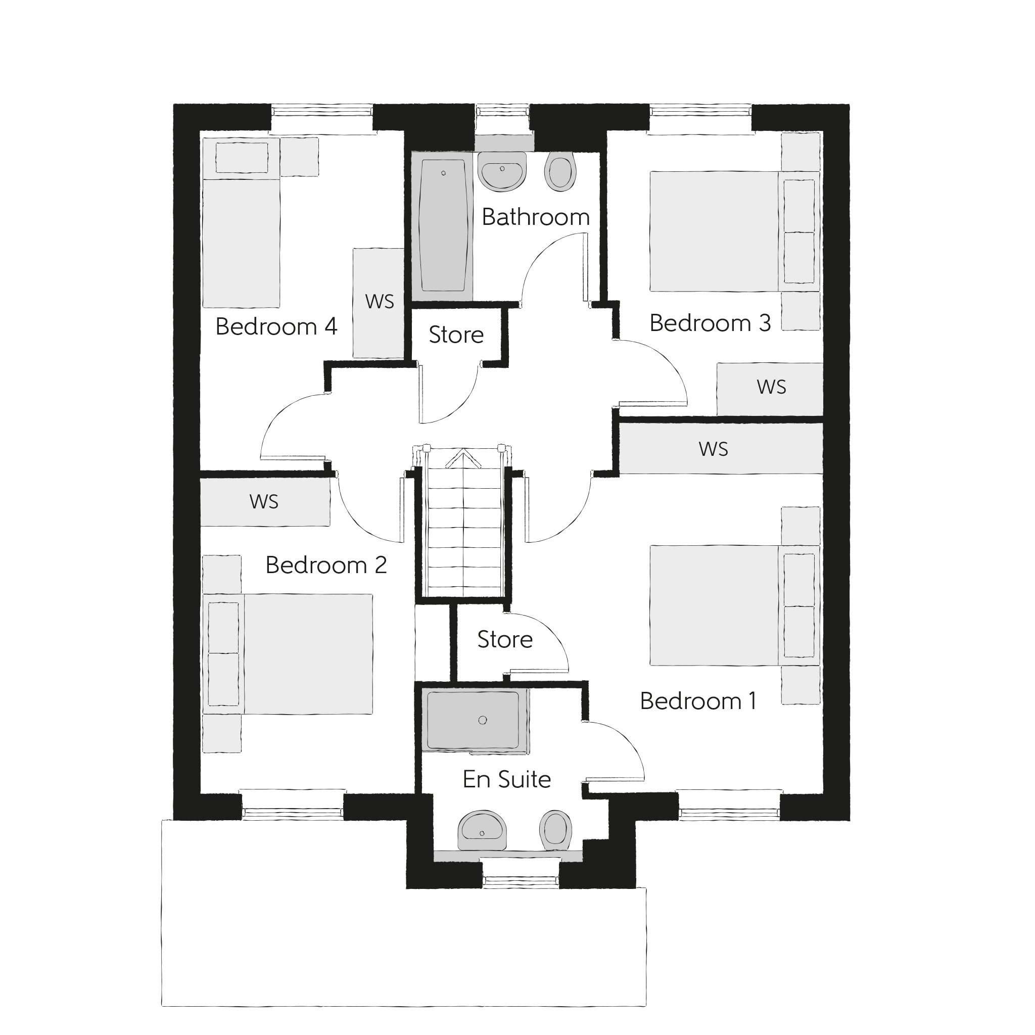 77, Oakhead, Leigh floorplan
