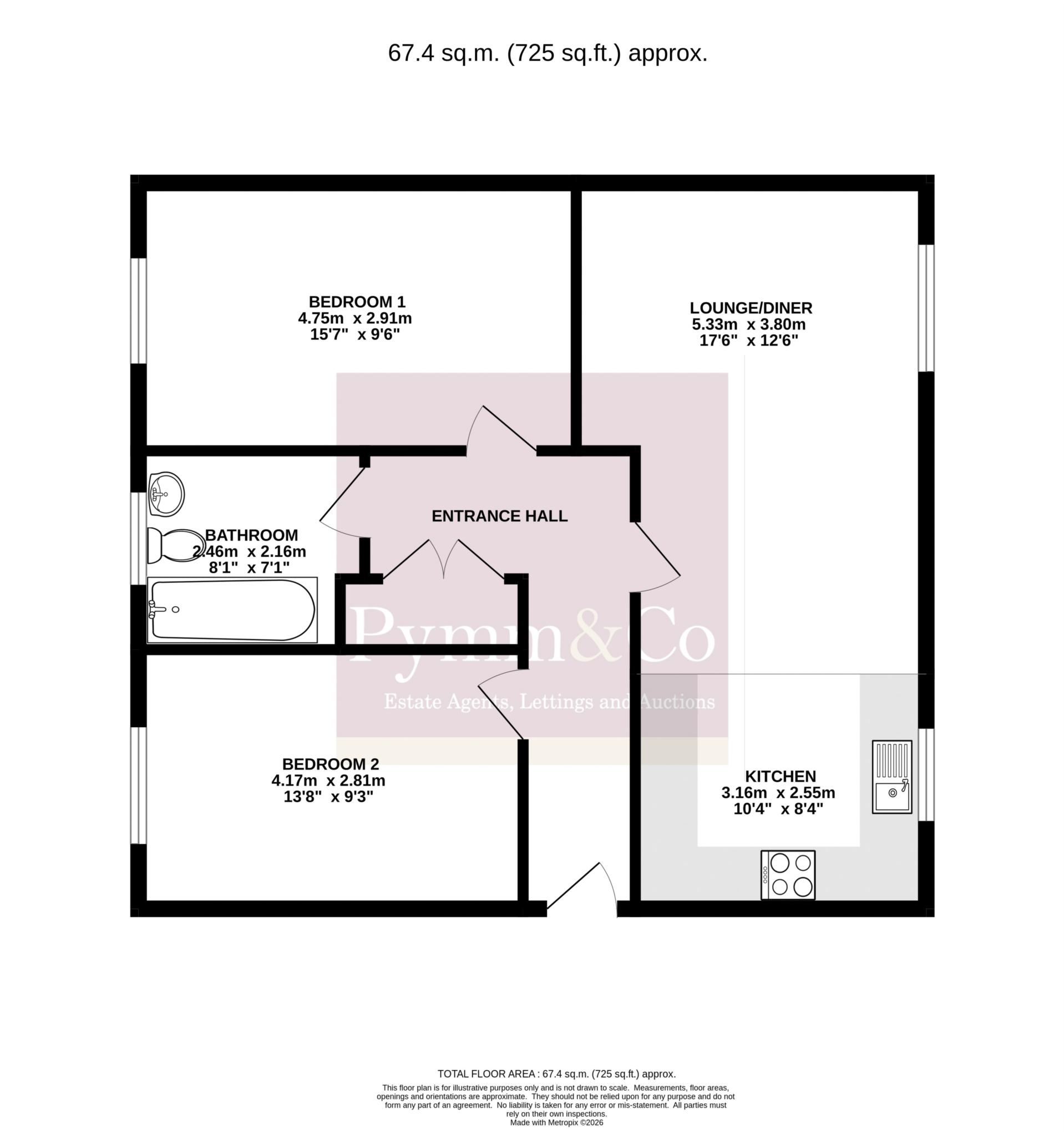 2, Calthorpe Drive, Norwich floorplan