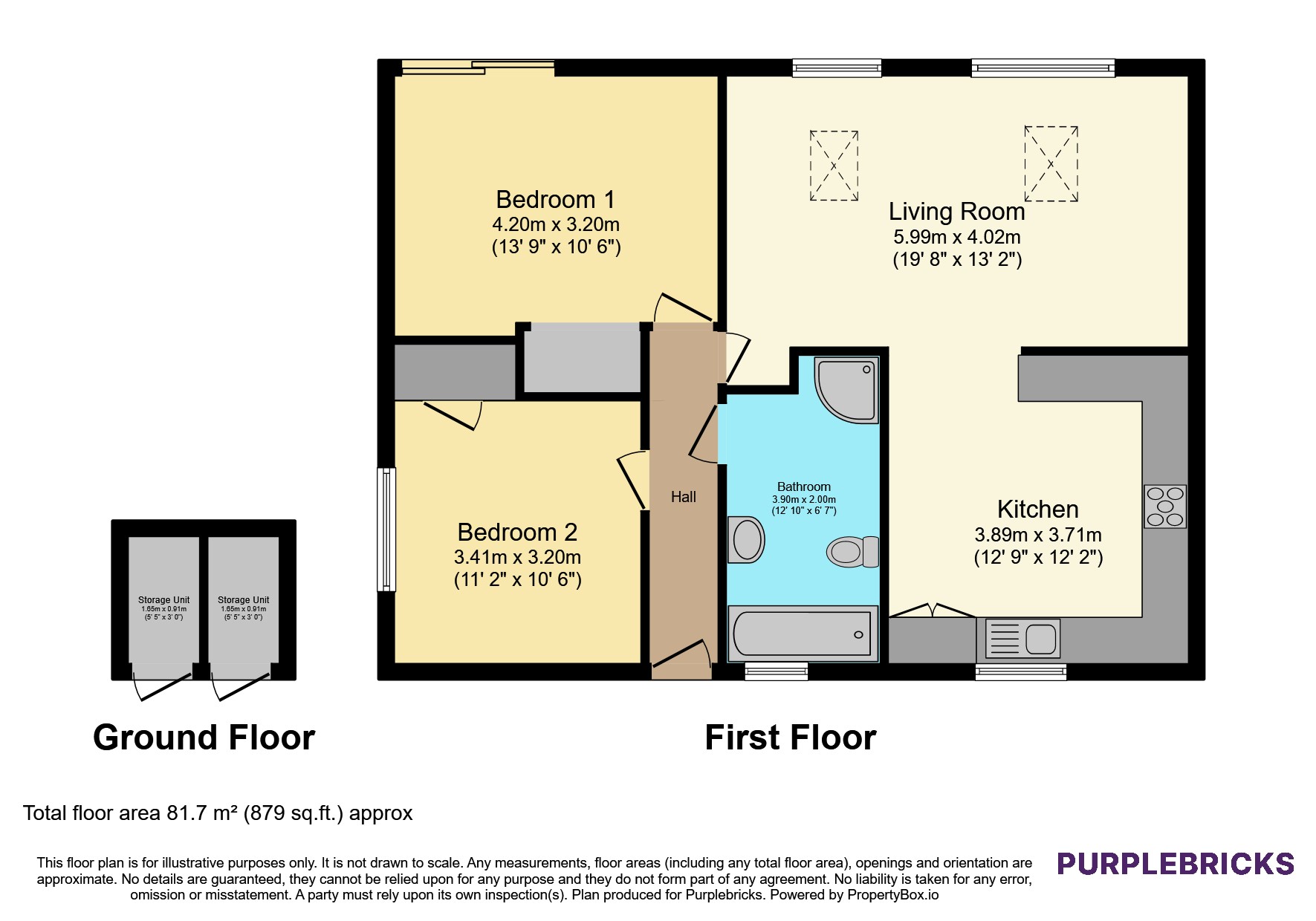 57, Meadow Road, Alcester floorplan