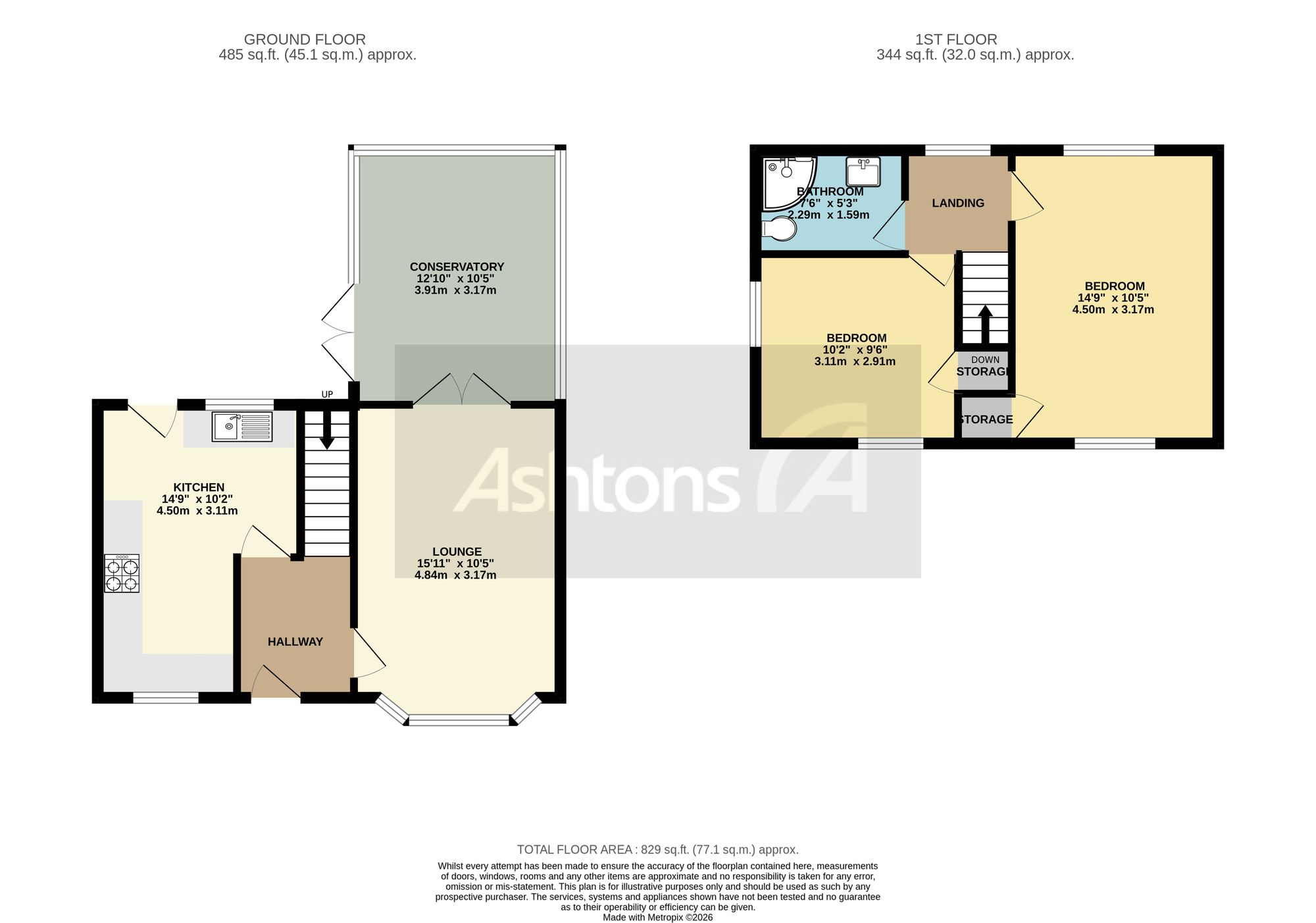 82 Nook Lane, Warrington floorplan