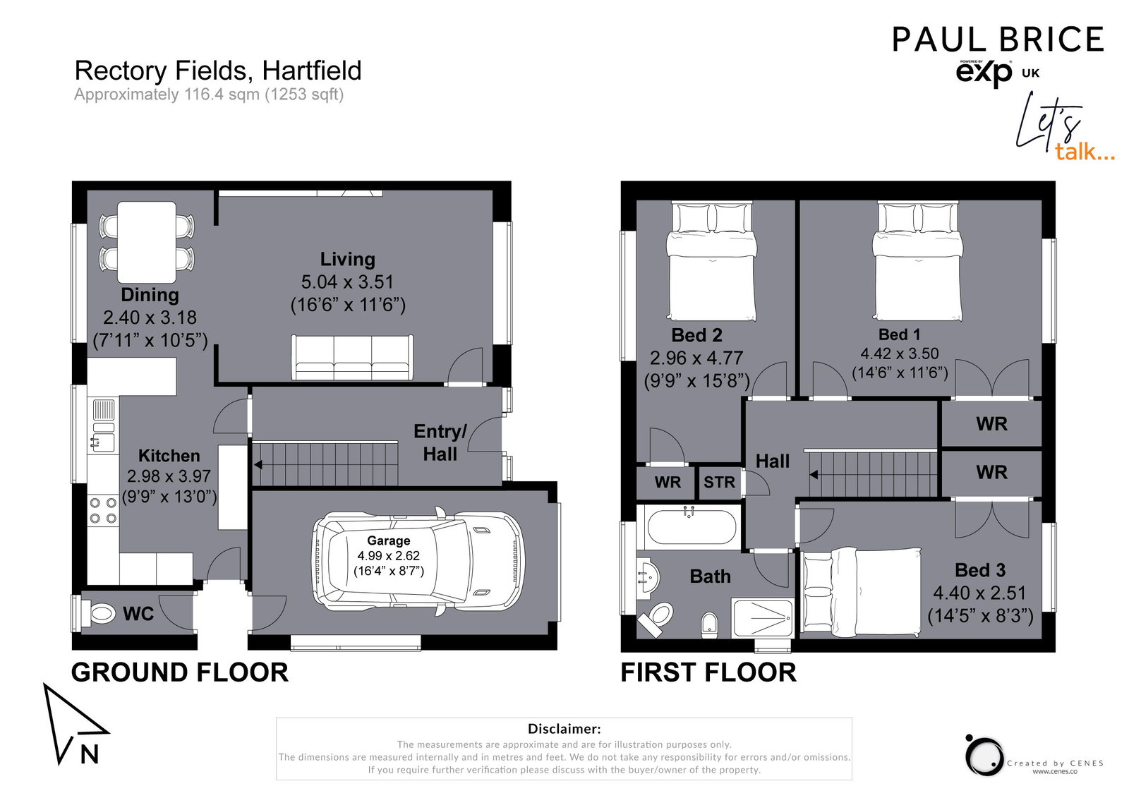 20, Rectory Field, Hartfield floorplan