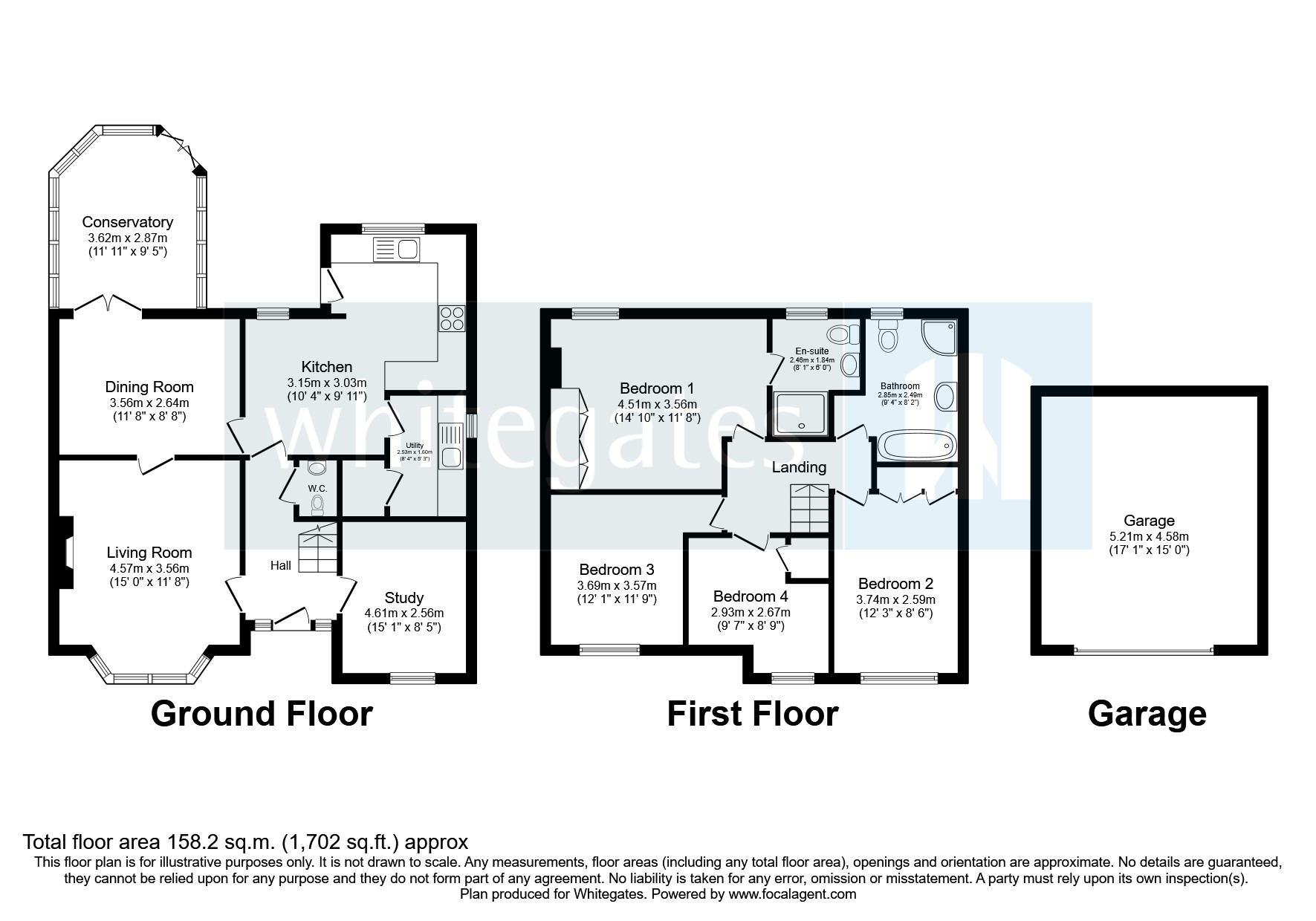 3, Lyncroft Close, Cheshire floorplan