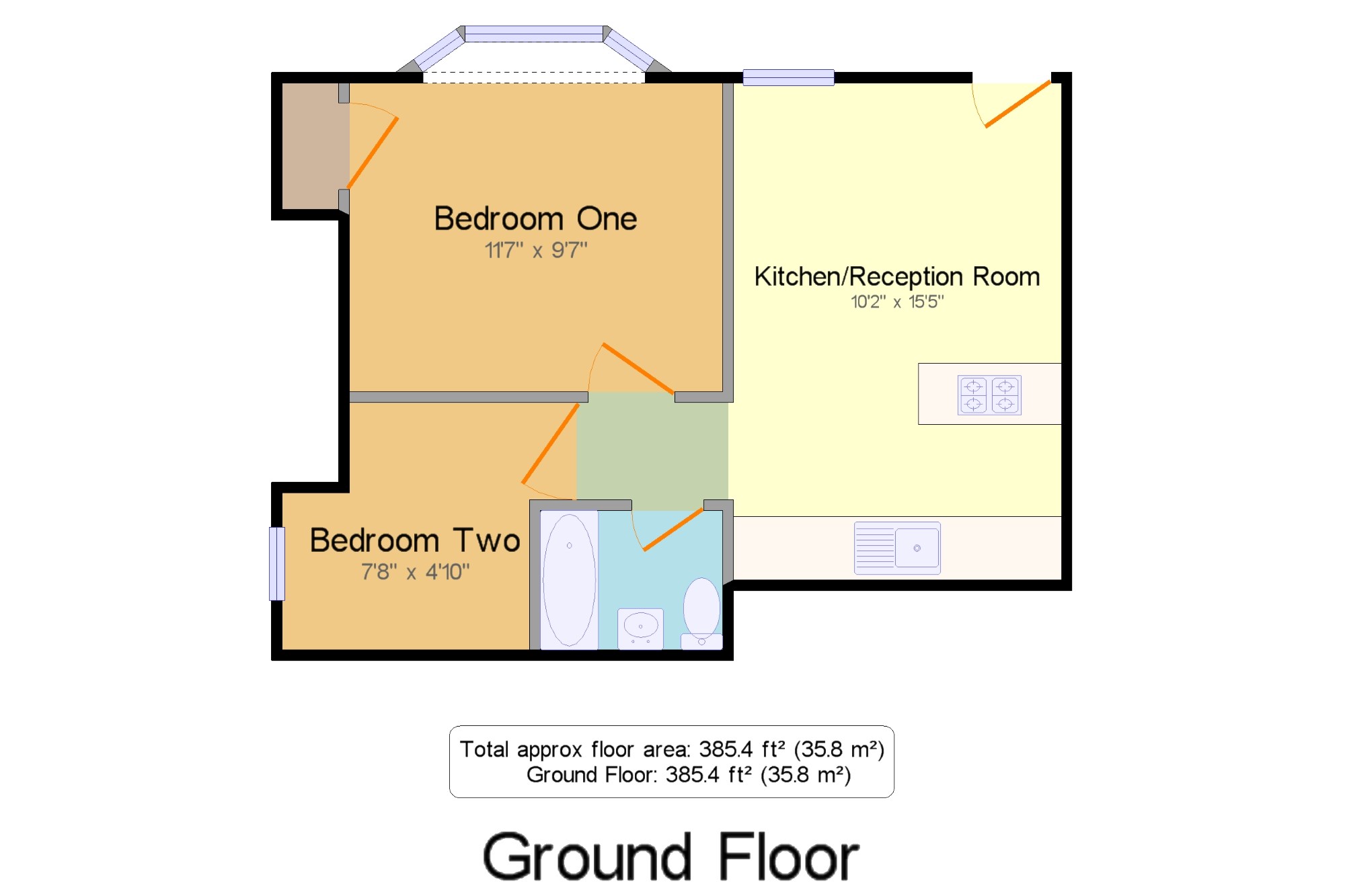 2 Bedrooms Flat for sale in Beulah Road, Tunbridge Wells, Kent TN1