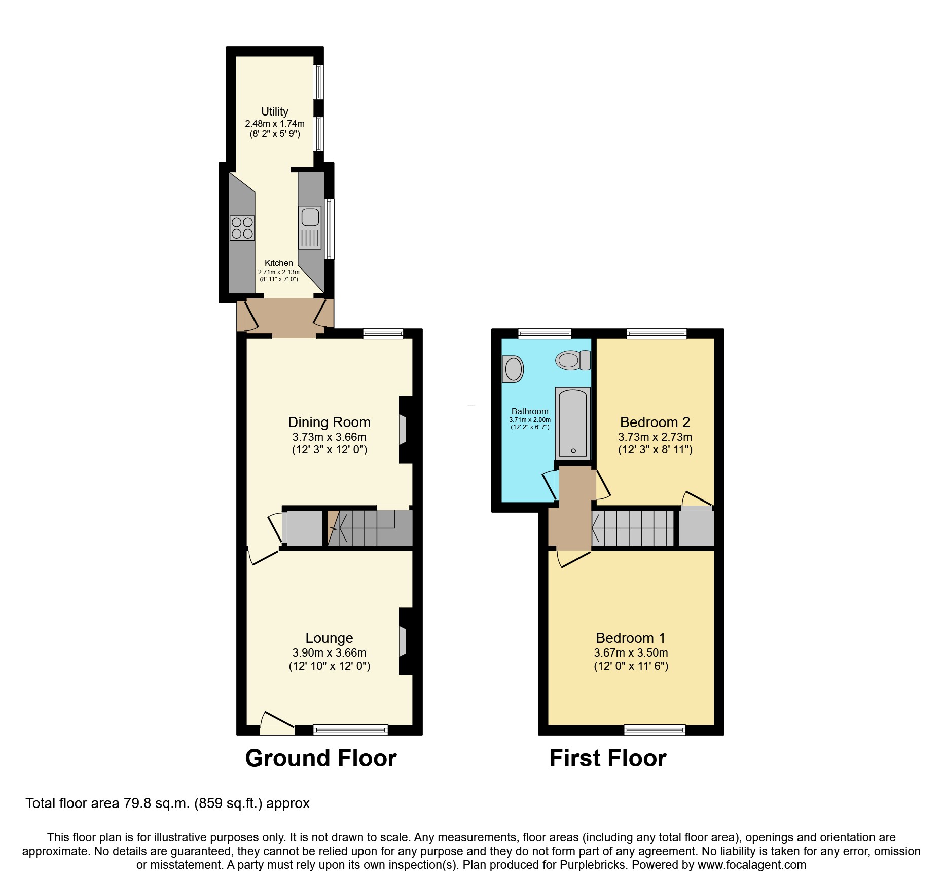 Booth Street, Stoke-on-Trent, ST7 floorplan