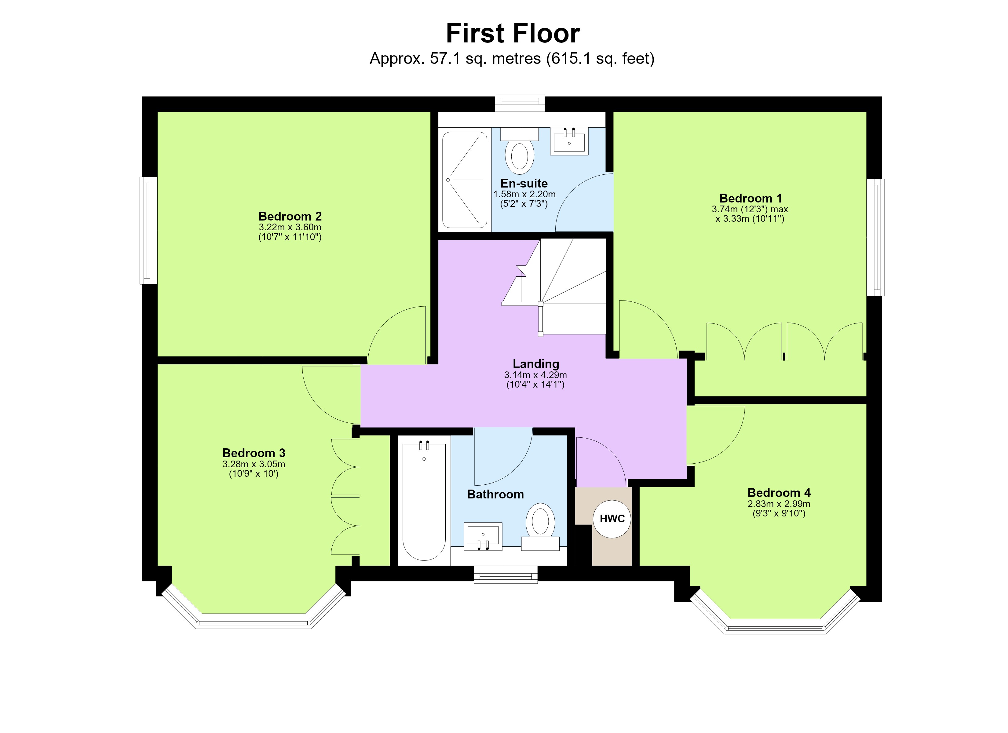 15, Teal Way, Hemel Hempstead floorplan