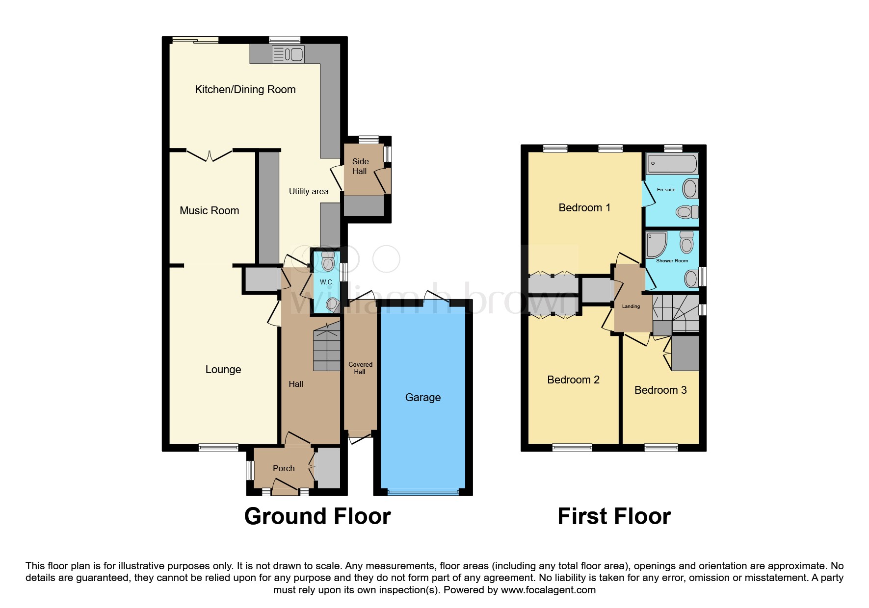 45, King James Way, Royston floorplan